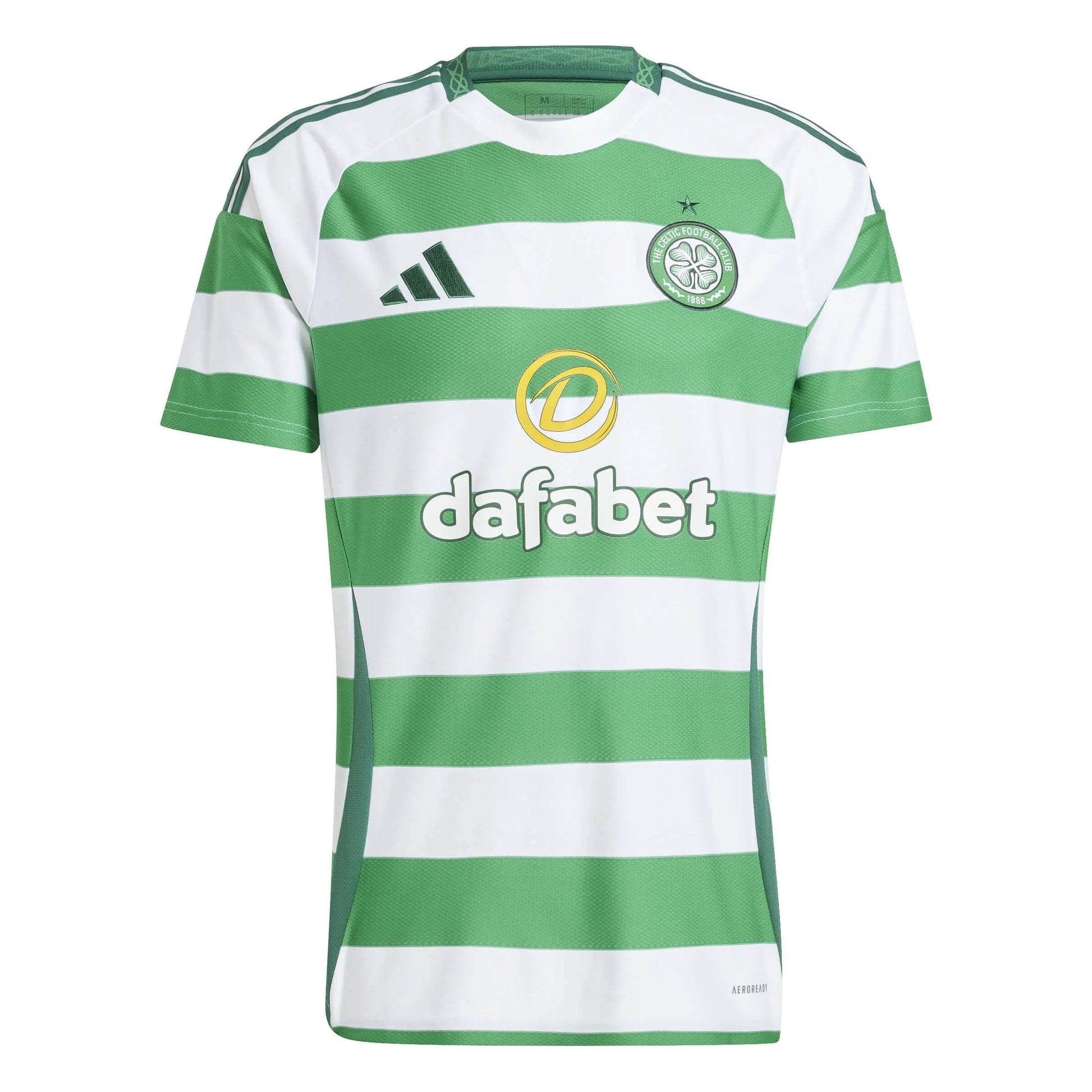 adidas 2024-25 Celtic Men's Stadium Home Jersey (Front)