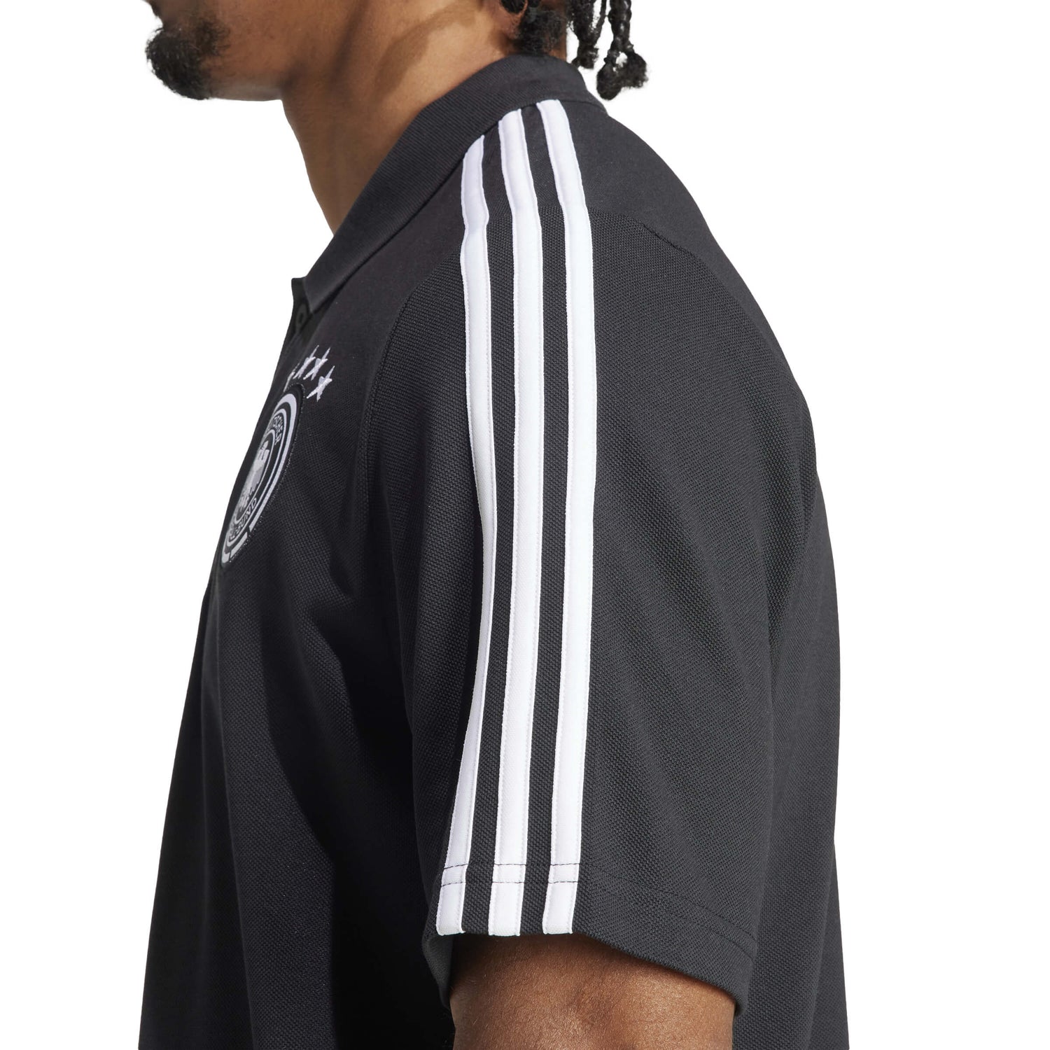 adidas 2024-25 Germany Men's DNA Polo Shirt (Detail 2)