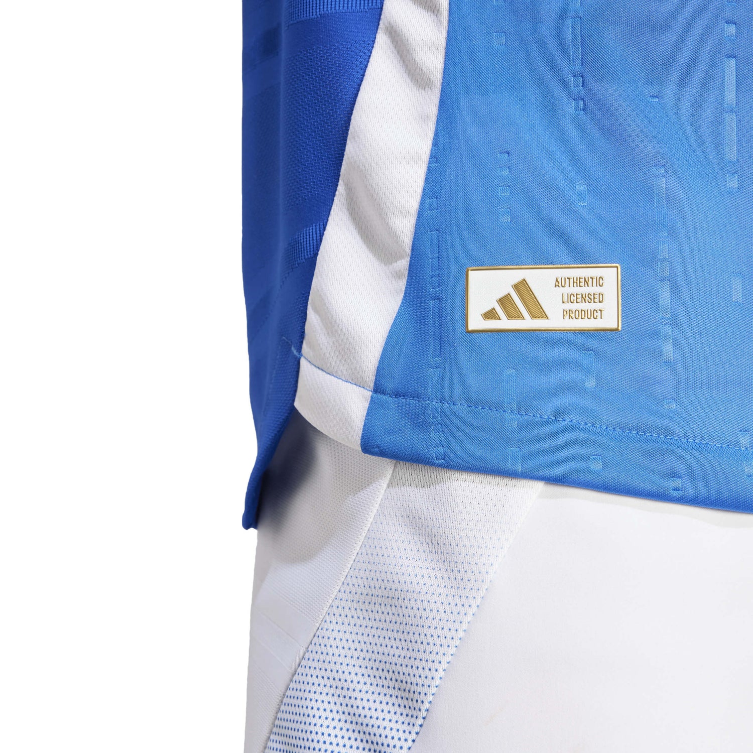 adidas 2024-25 Italy Men's Authentic Home Jersey (Detail 1)