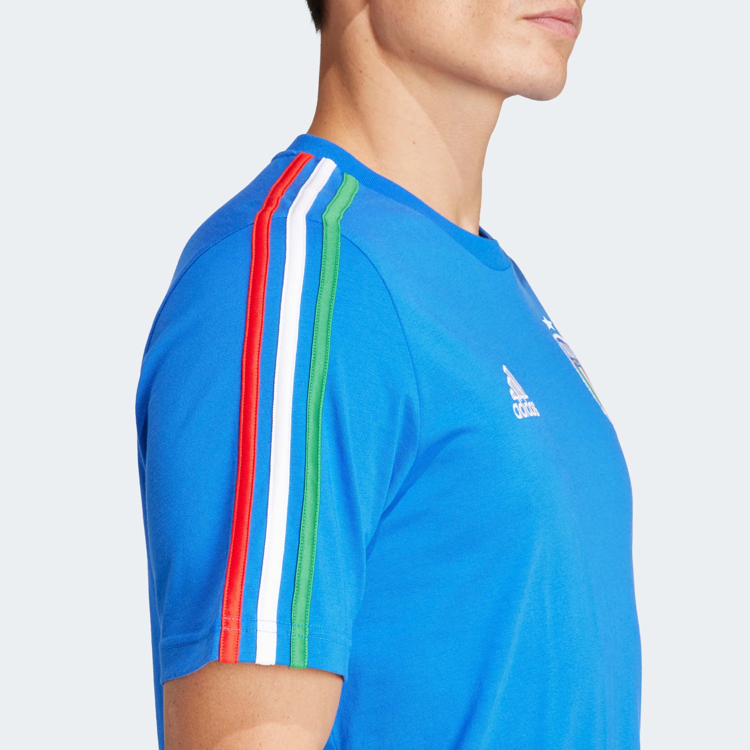 adidas 2024-25 Italy Men's DNA Tee (Side 2)