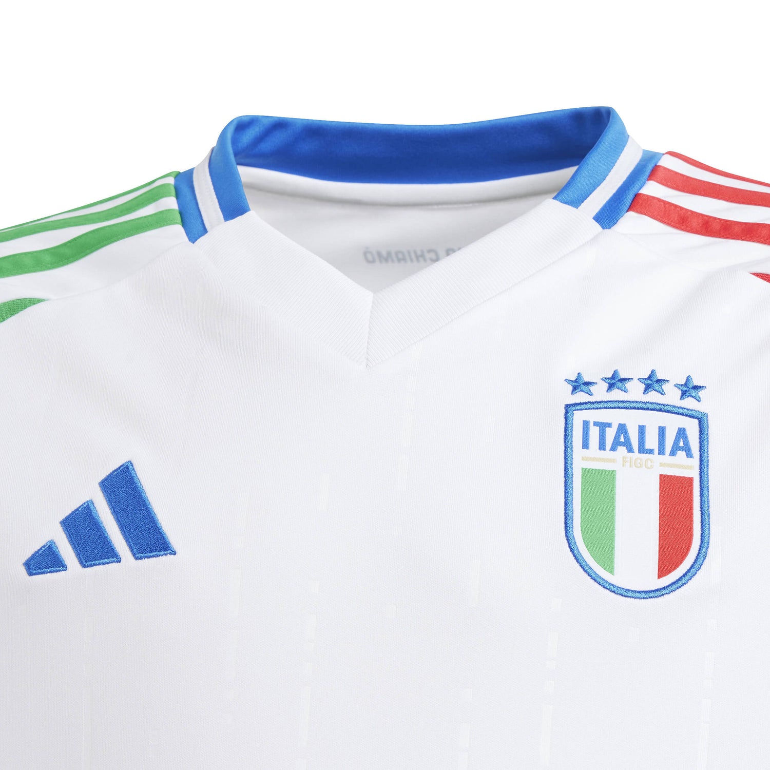 adidas 2024-25 Italy Youth Stadium Away Jersey (Detail 1)