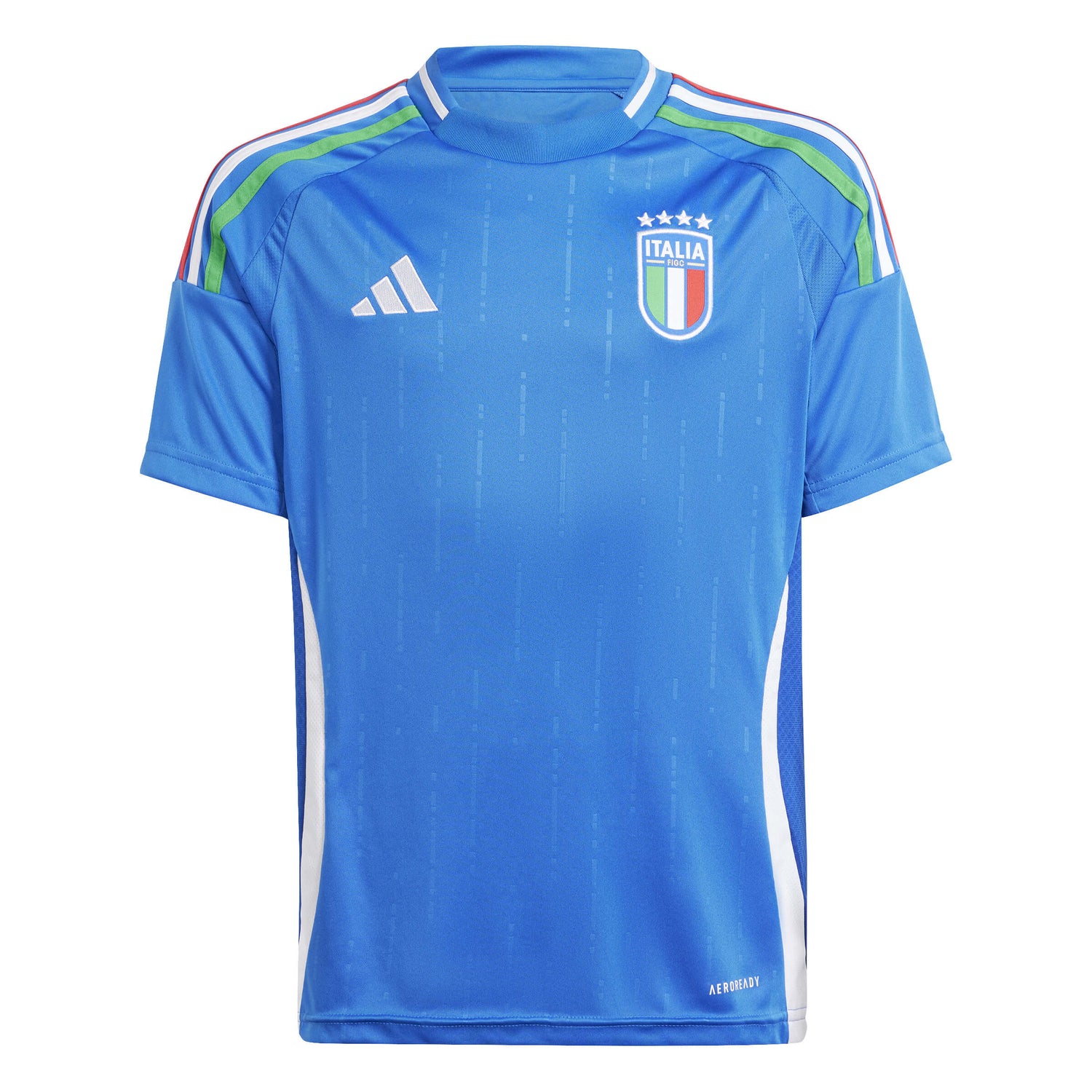 adidas 2024-25 Italy Youth Stadium Home Jersey (Front)