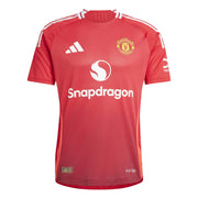 adidas 2024-25 Manchester United Men's Authentic Home Jersey (Front)
