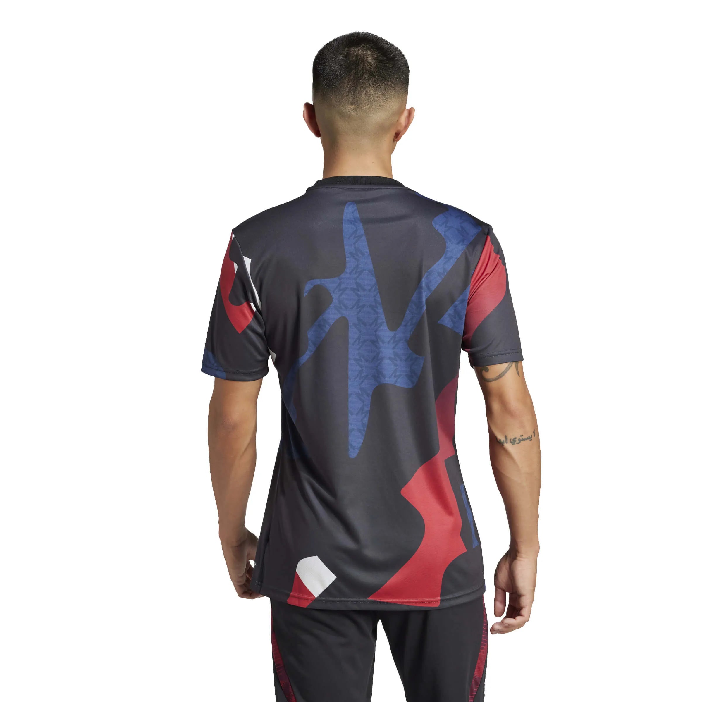 adidas 2024-25 Manchester United Men's Pre-Match Jersey (Model - Back)