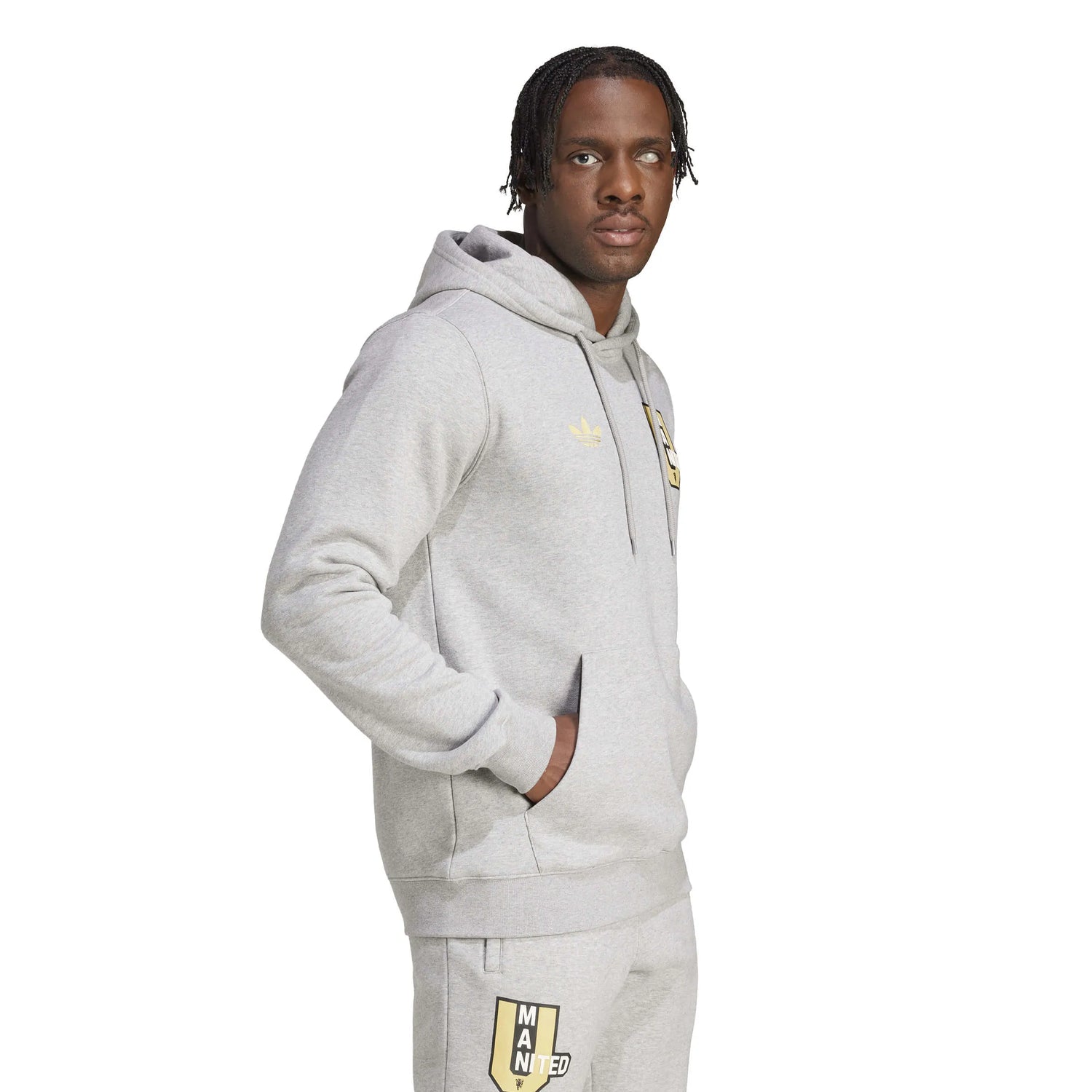 送料込/追跡有 adidas マンチェスター・ユナイテッド VRCT adidas 2024/25 Manchester United Men's VRCT Soccer Hoodie