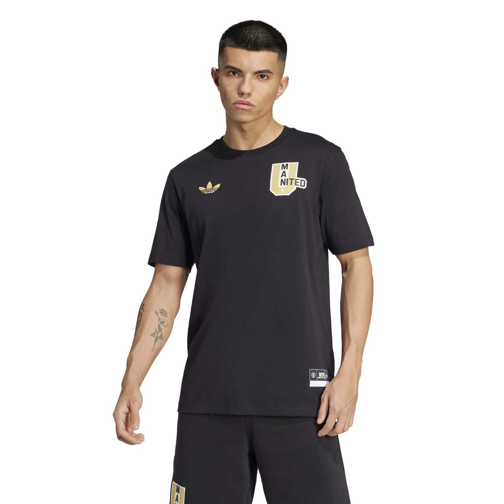 adidas 2024-25 Manchester United Men's VRCT Tee (Model - Front)