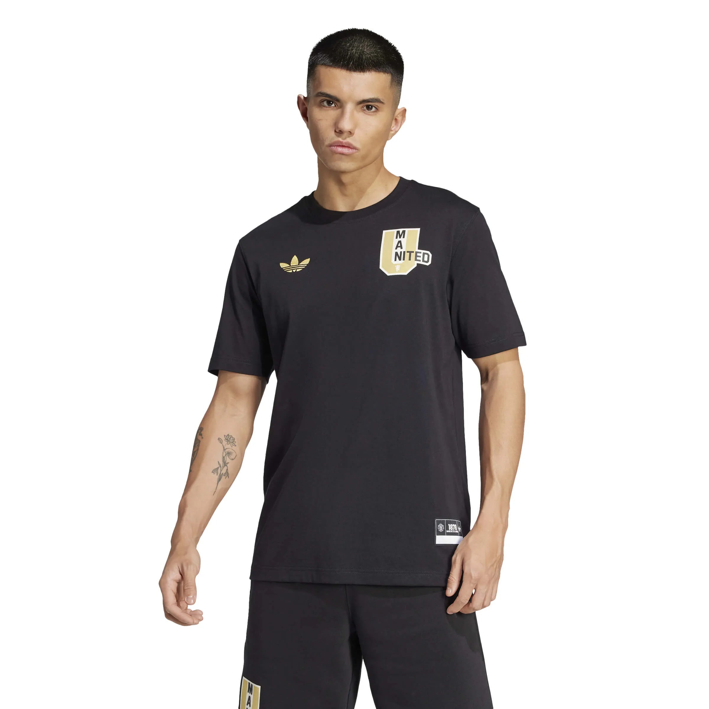 adidas 2024-25 Manchester United Men's VRCT Tee (Model - Front)