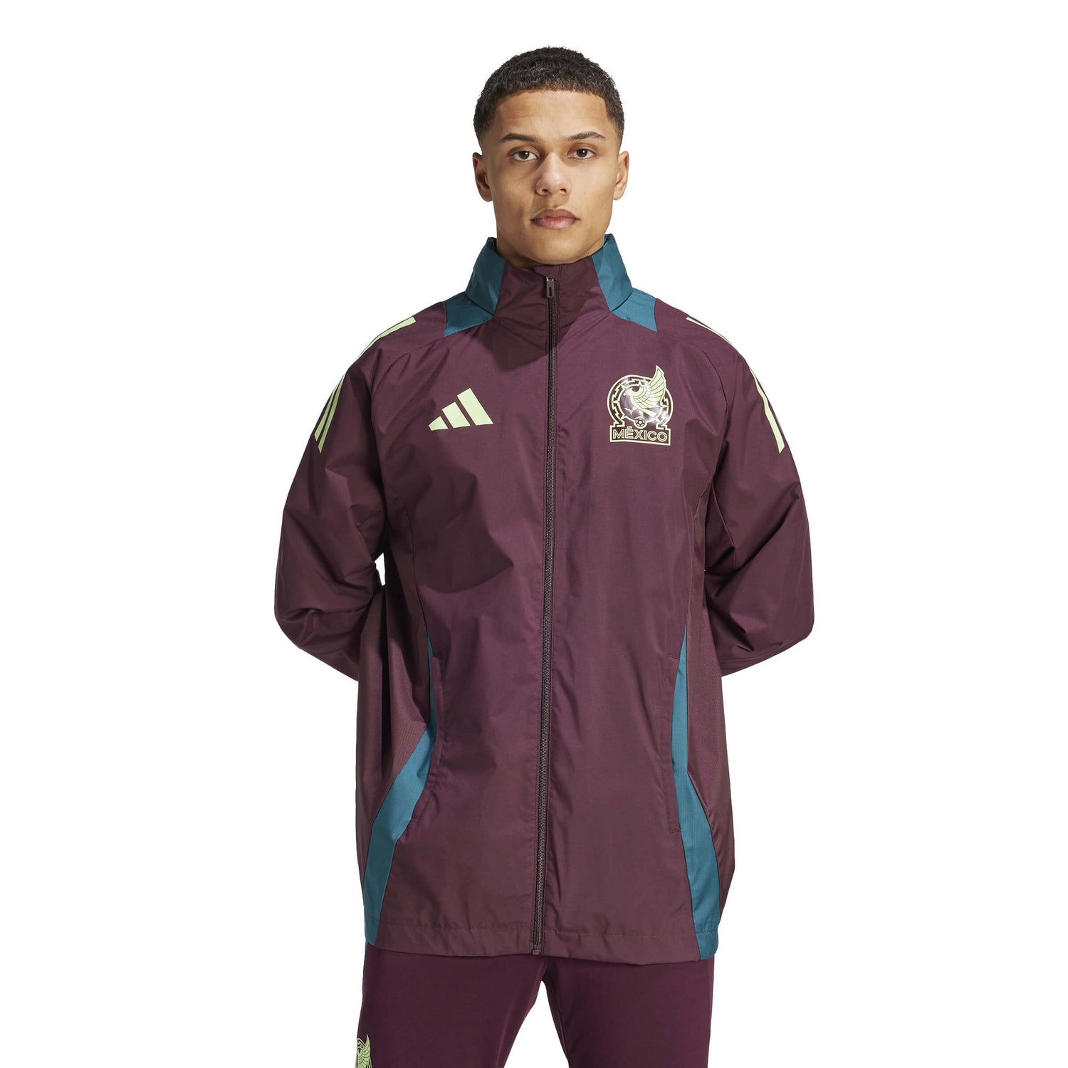 adidas 2024-25 Mexico Men's AW Jacket (Model - Front)