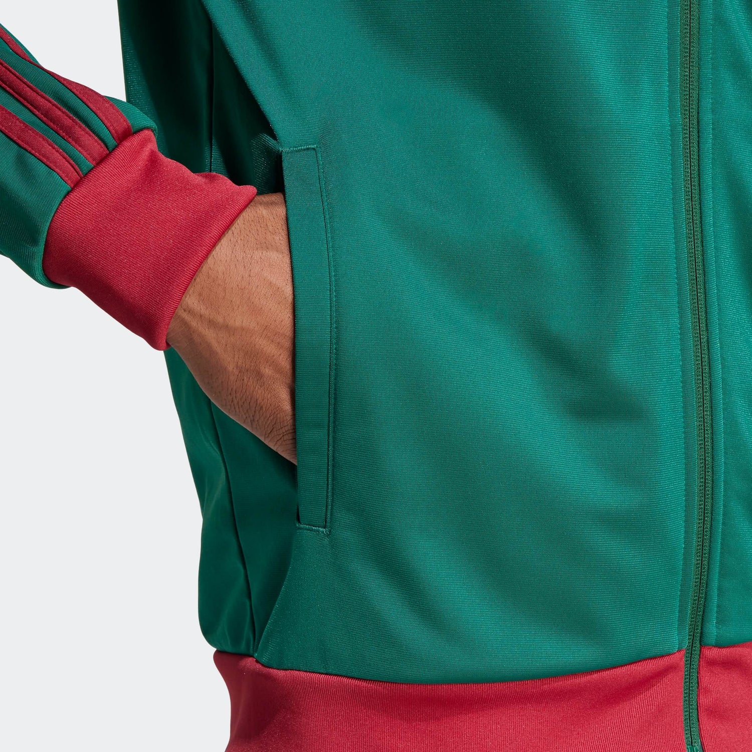 adidas 2024-25 Mexico Men's DNA Track Top Jacket (Detail 2)