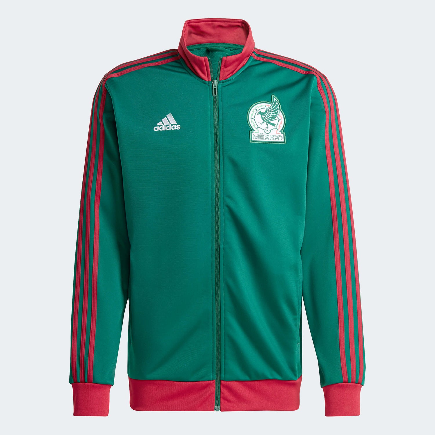adidas 2024-25 Mexico Men's DNA Track Top Jacket (Front)