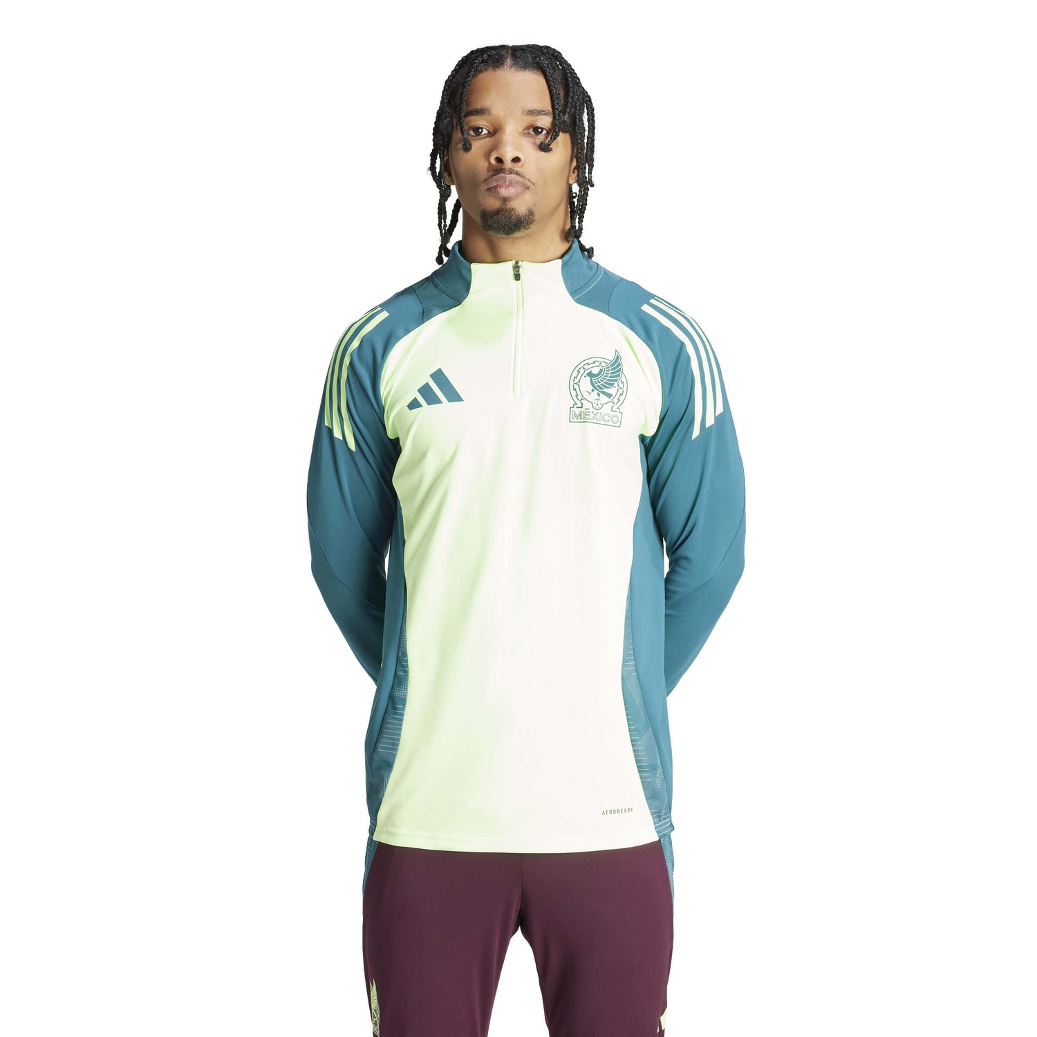 adidas 2024-25 Mexico Training Top (Model - Front)