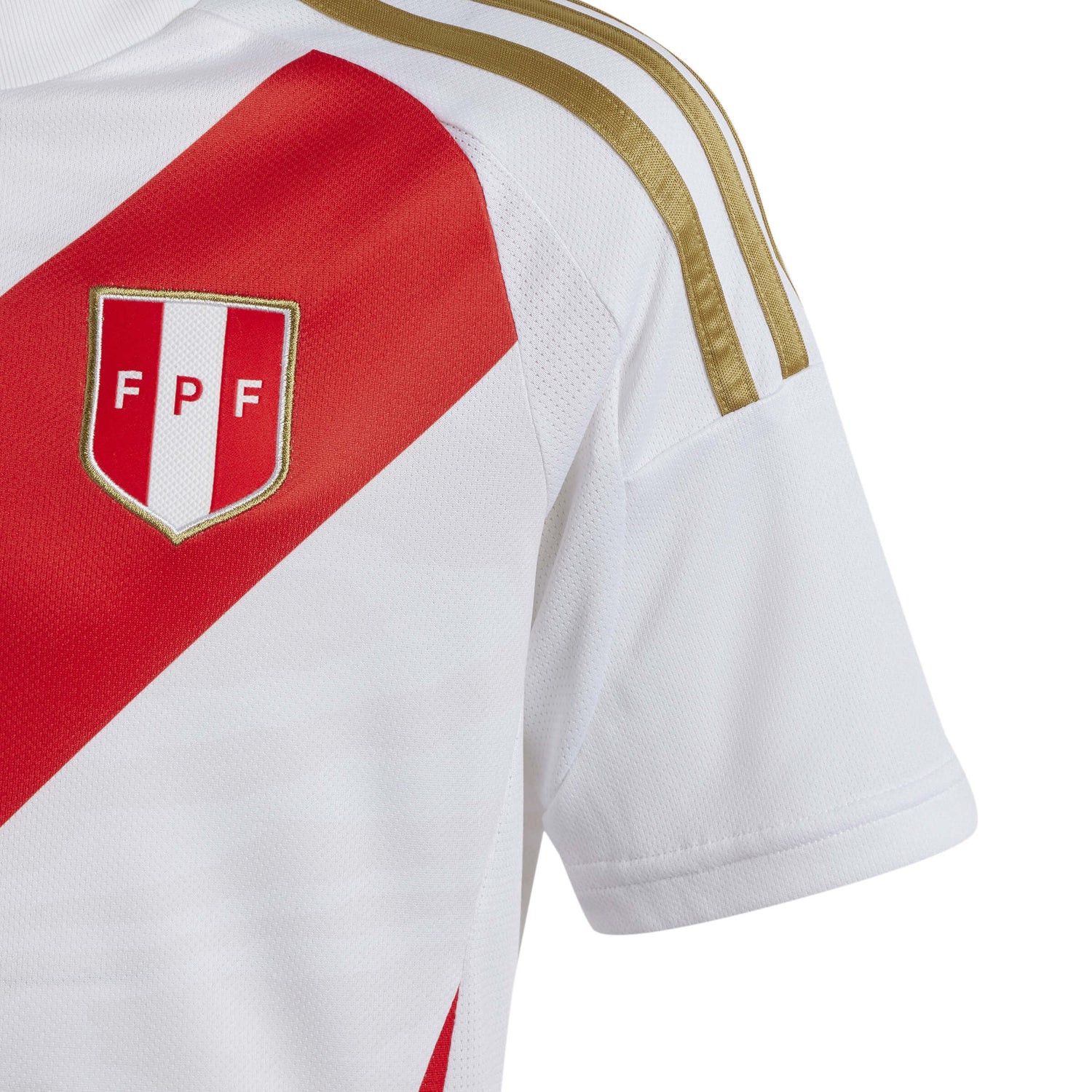 adidas 2024-25 Peru Youth Stadium Home Jersey (Detail 2)