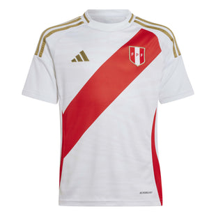 adidas 2024-25 Peru Youth Stadium Home Jersey