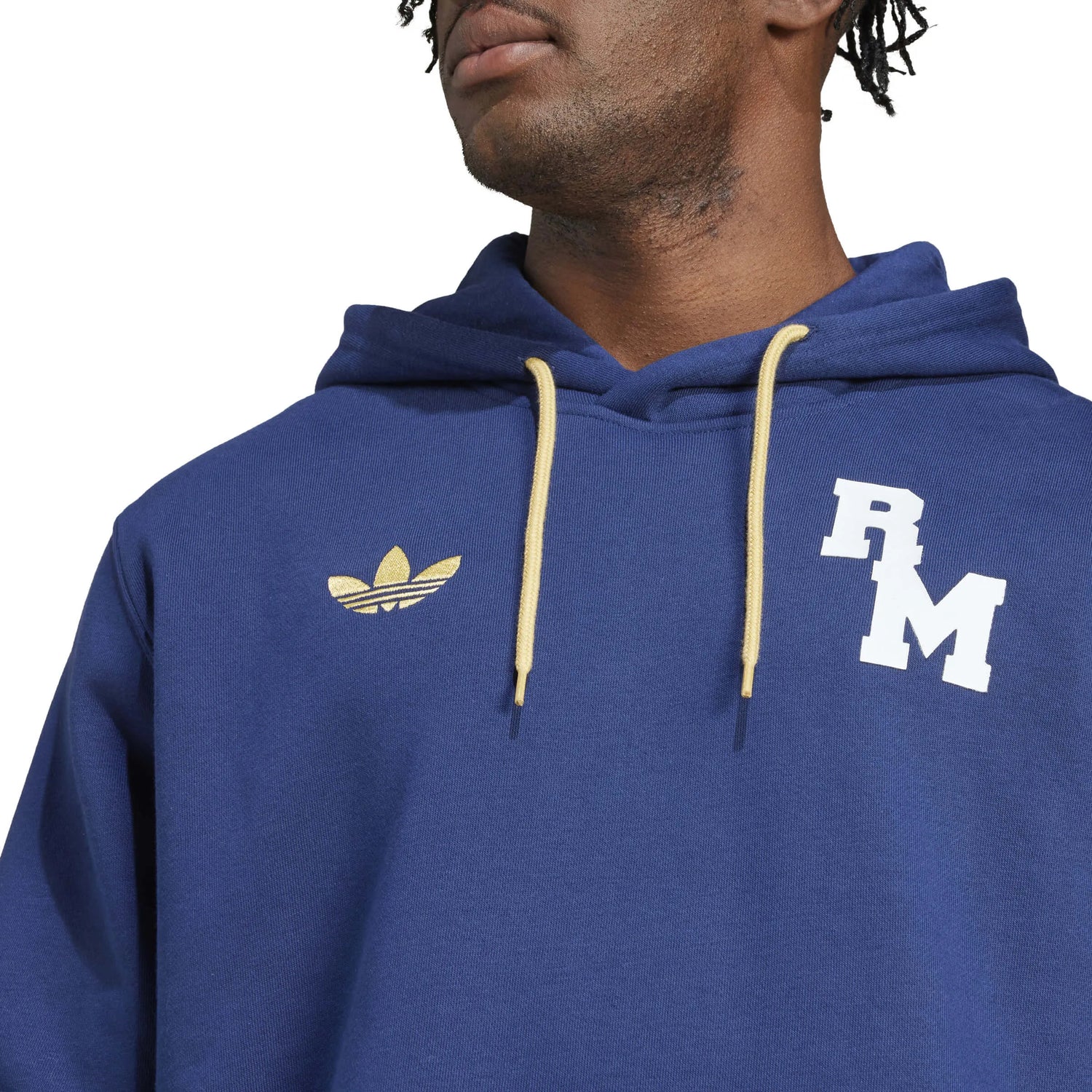 adidas 2024-25 Real Madrid Men's VRCT Hoodie (Detail 1)