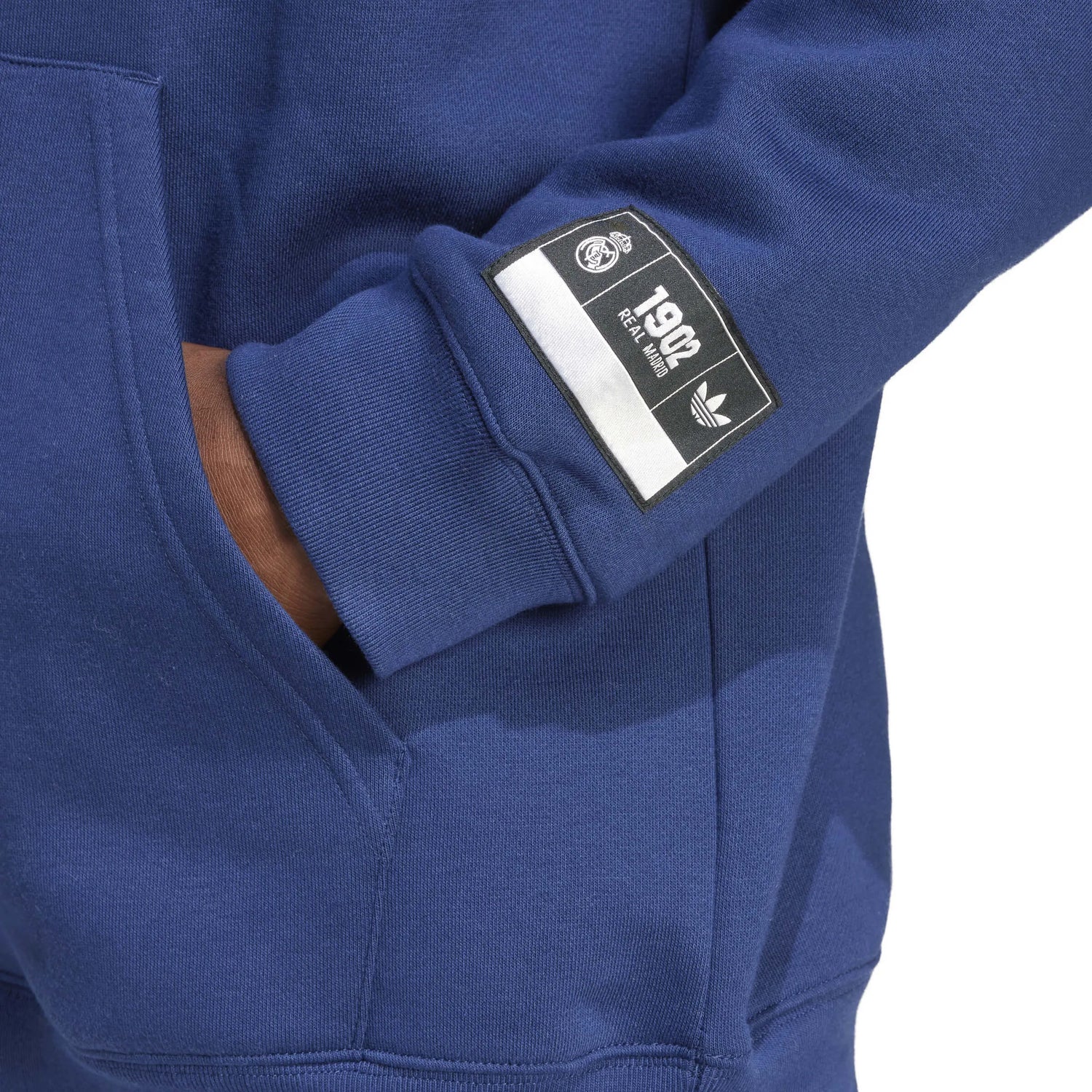 adidas 2024-25 Real Madrid Men's VRCT Hoodie (Detail 2)