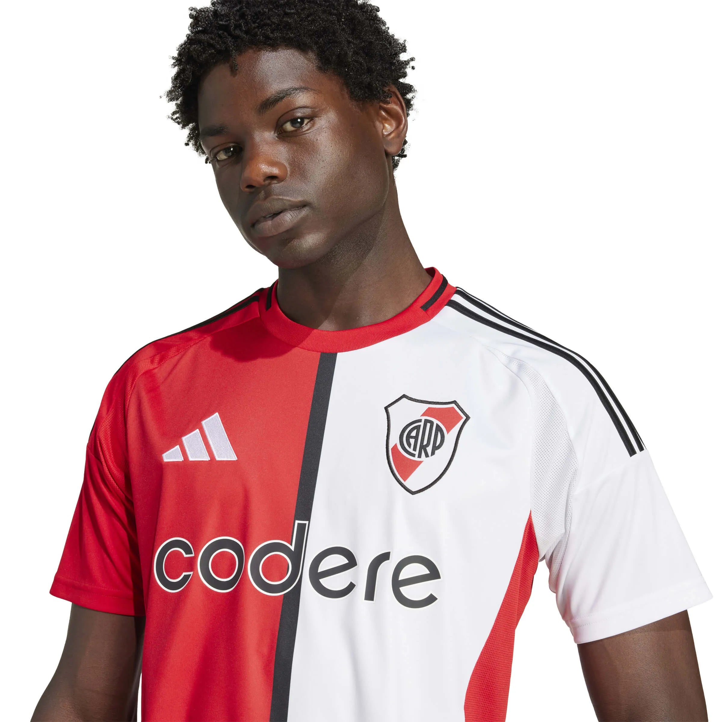 adidas 2024-25 River Plate Men's Stadium Third Soccer Jersey (Detail 1)