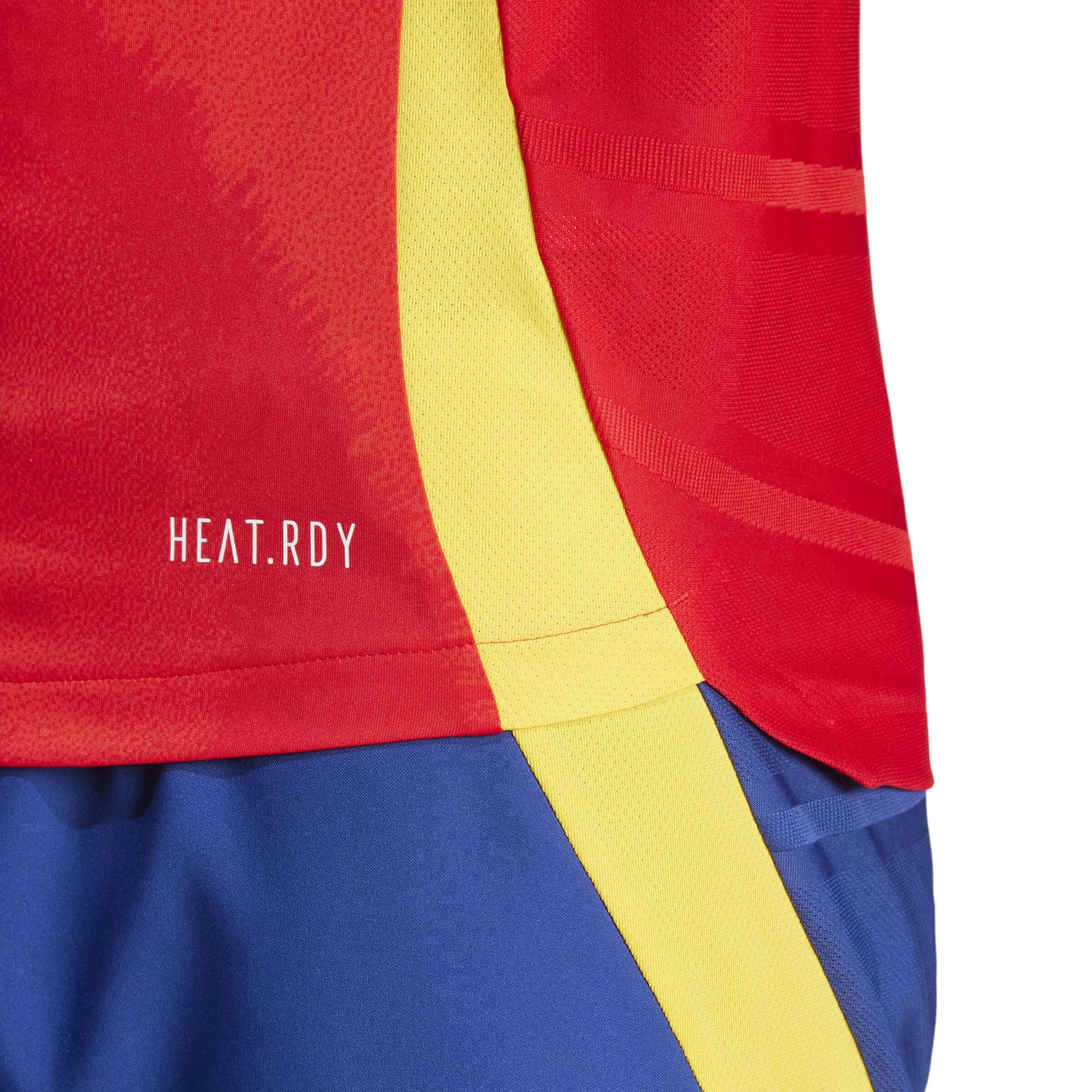 adidas 2024-25 Spain Men's Authentic Home Jersey (Detail 2)