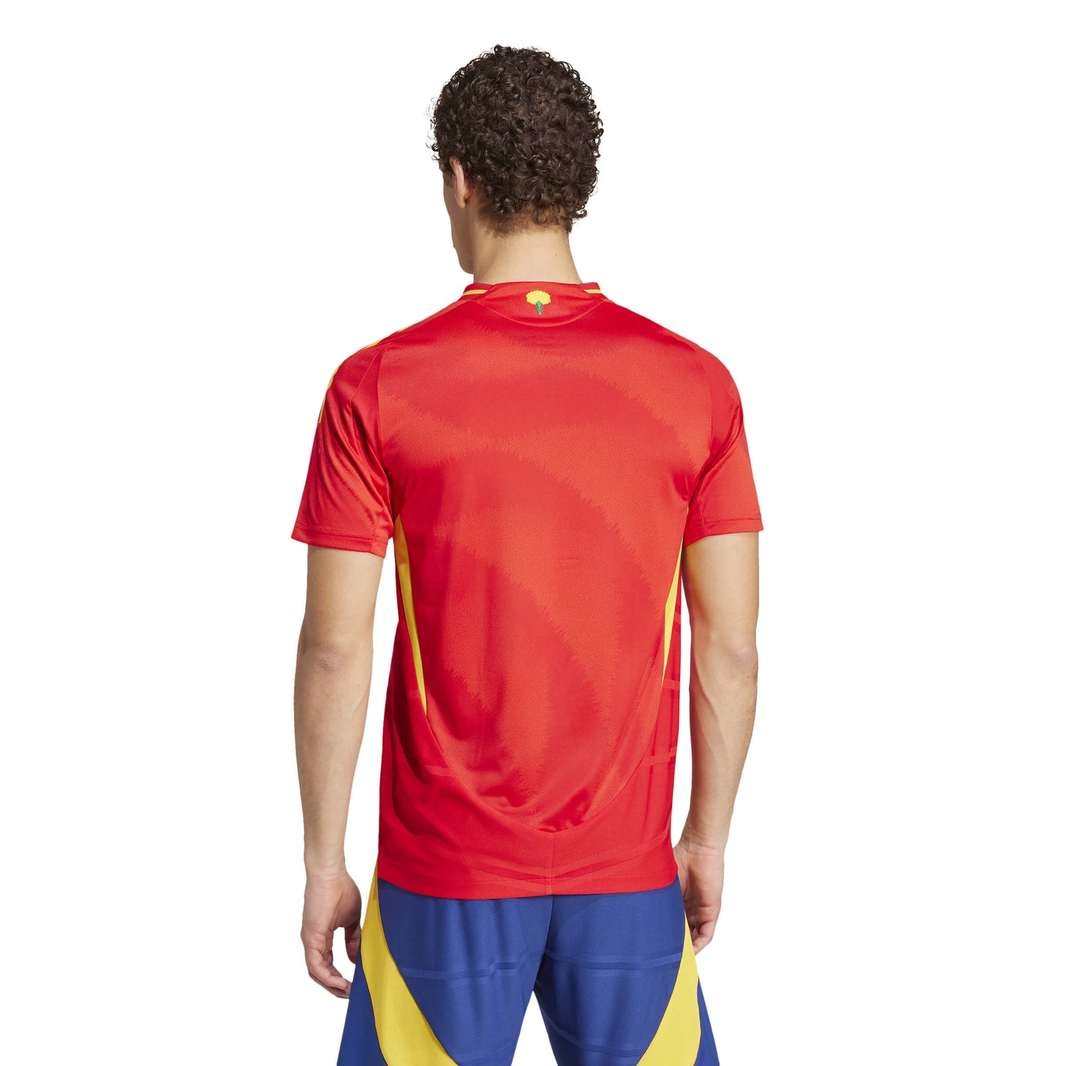 adidas 2024-25 Spain Men's Authentic Home Jersey (Model - Back)