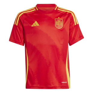adidas 2024-25 Spain Youth Stadium Home Jersey (Front)