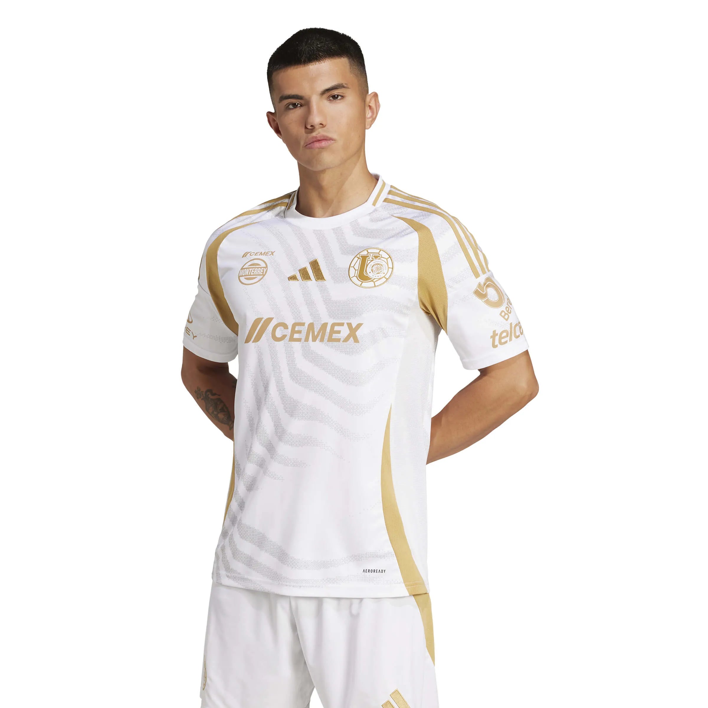 adidas 2024-25 Tigres Men's Stadium Third Jersey (Model - Front)