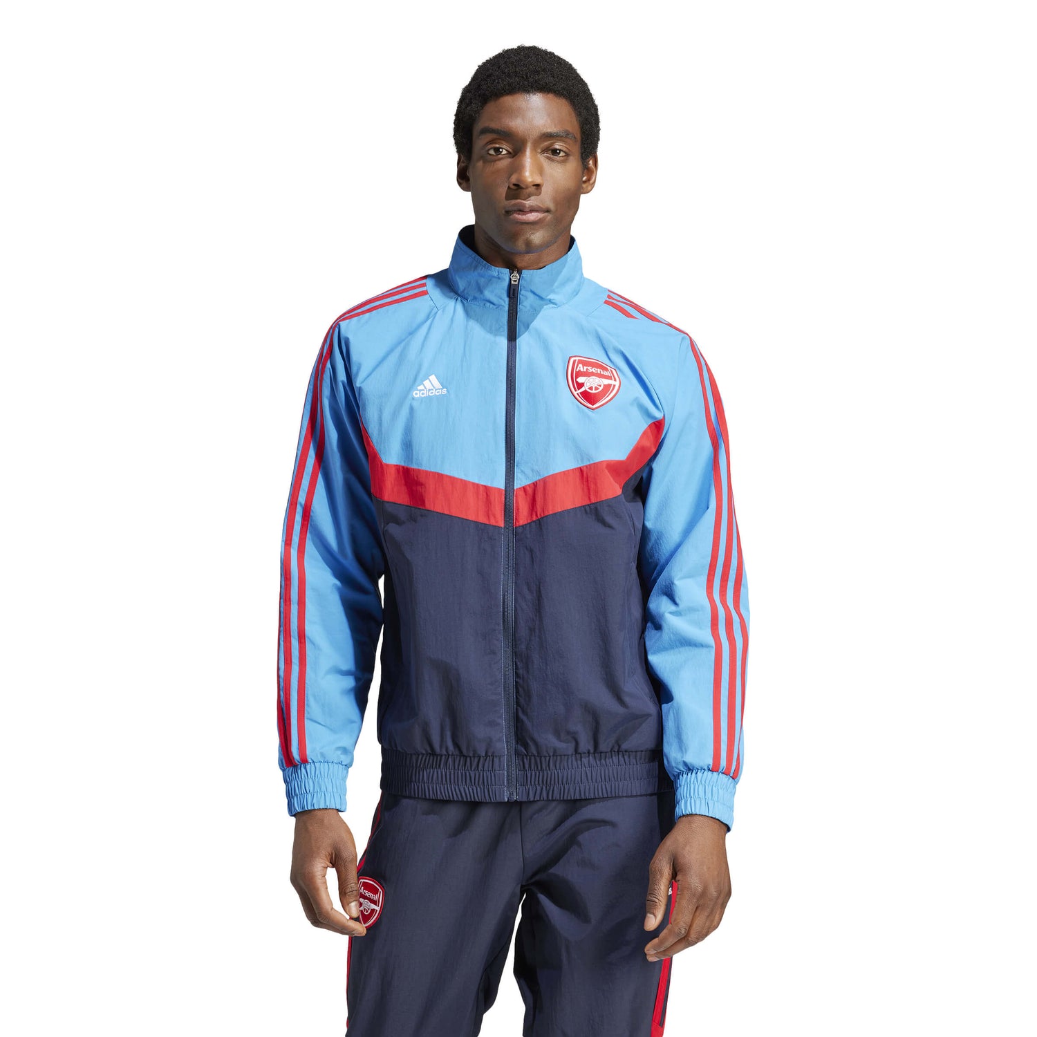 adidas 2024 Arsenal Men's Woven Track Top (Model - Front)