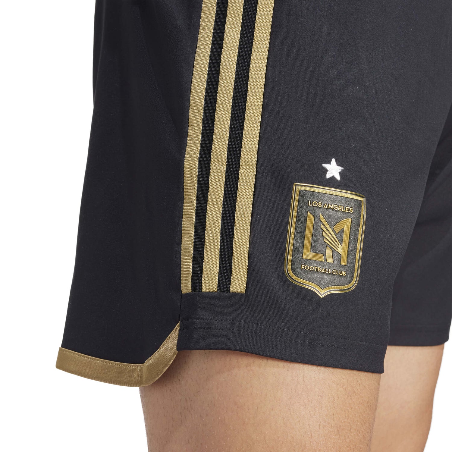 adidas 2024 LAFC Men's Authentic Home Shorts (Detail 1)