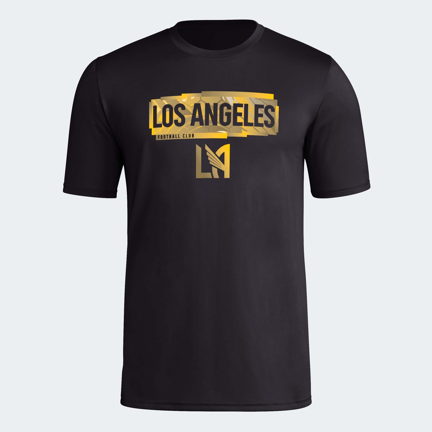 adidas 2024 LAFC Men's SS Pre-Game Tee Black (Front)