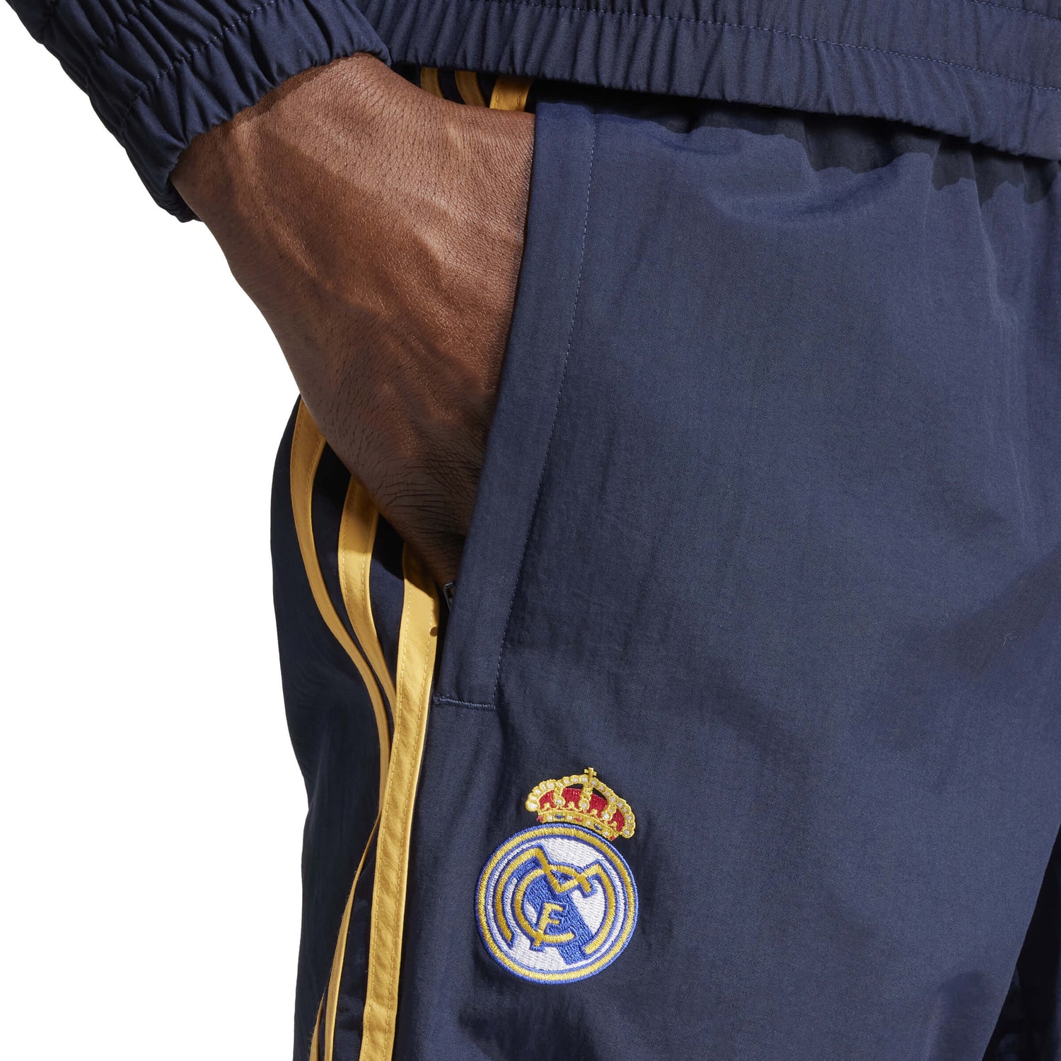 adidas 2024 Real Madrid Men's Woven Track Pants (Detail 1)