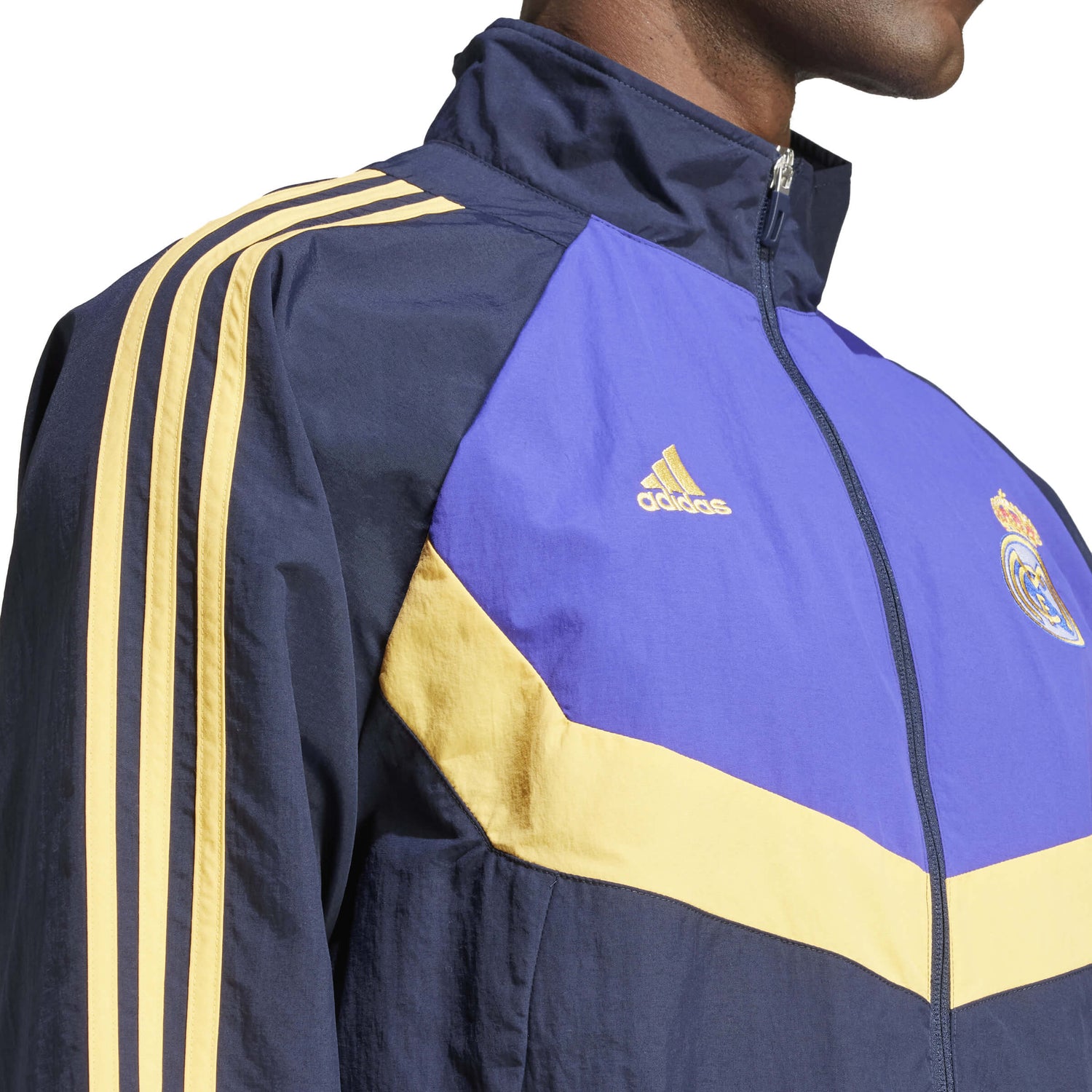 adidas 2024 Real Madrid Men's Woven Track Top (Detail 1)