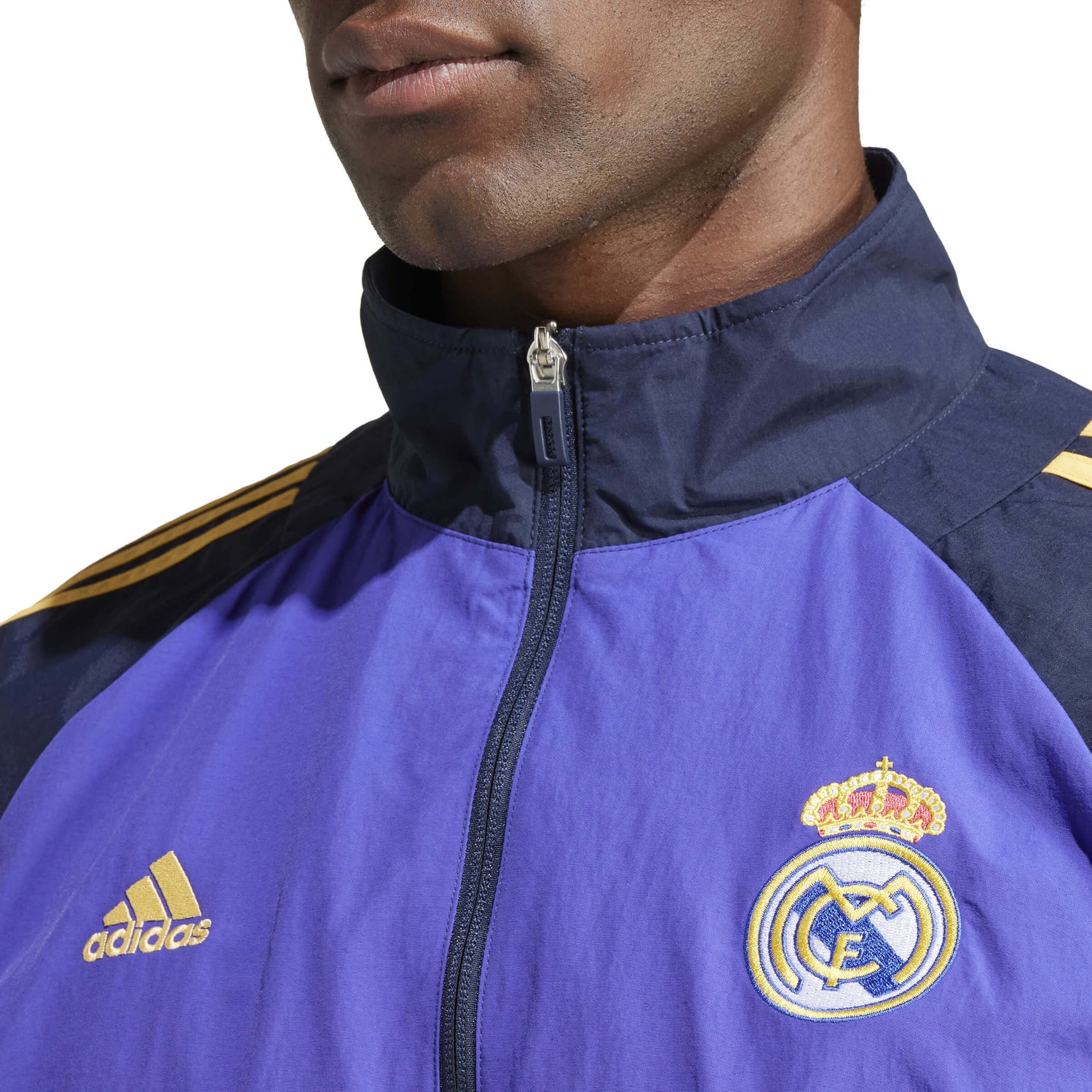adidas 2024 Real Madrid Men's Woven Track Top (Detail 2)