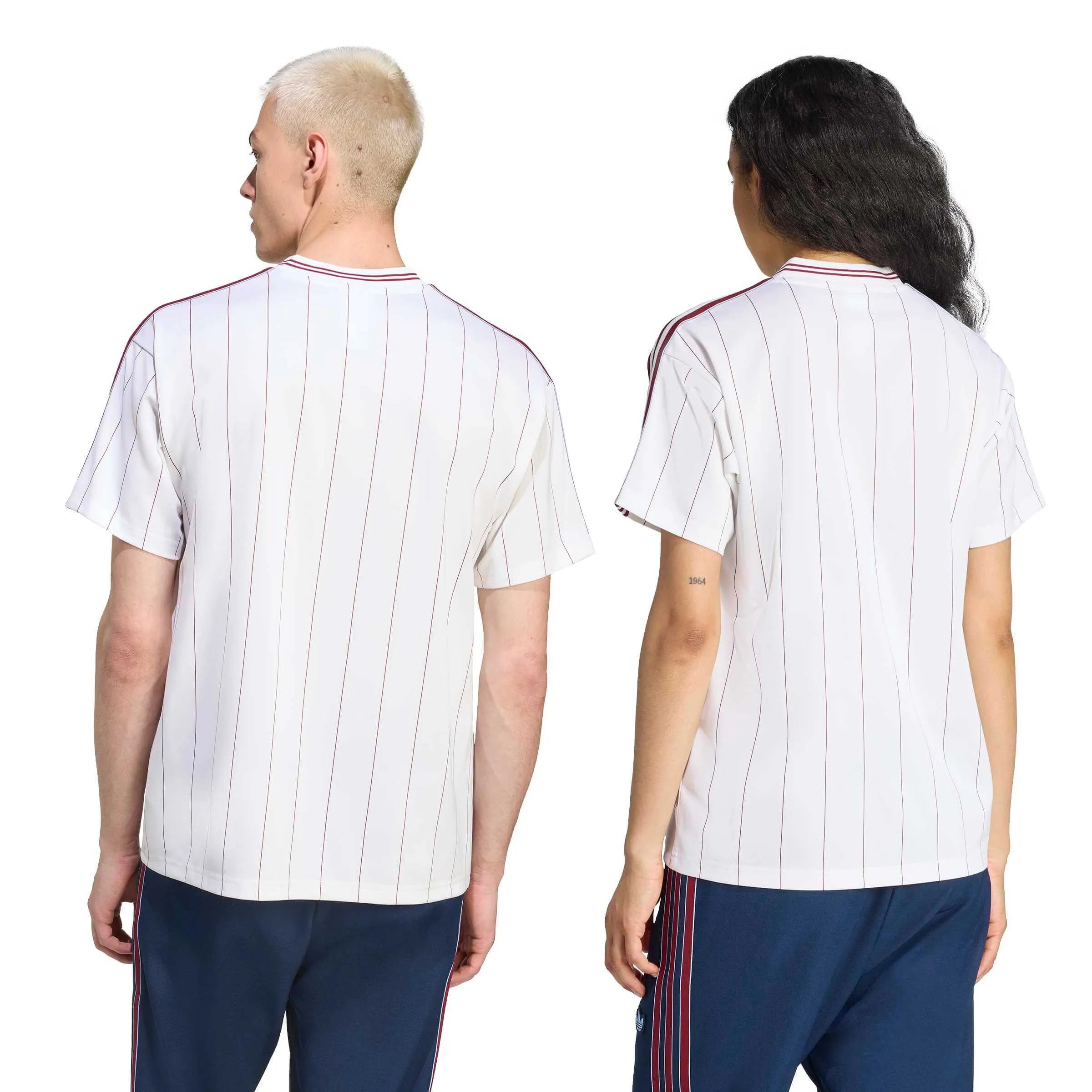 adidas 2025-25 Aston Villa Men's Icon Soccer Jersey (Models - Back)