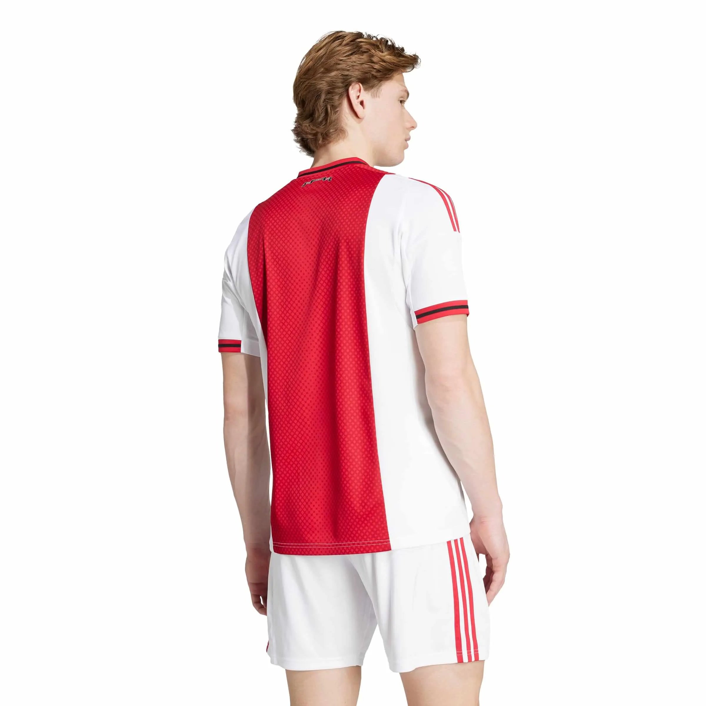 adidas 2025-26 Ajax Men's Stadium Home Soccer Jersey
