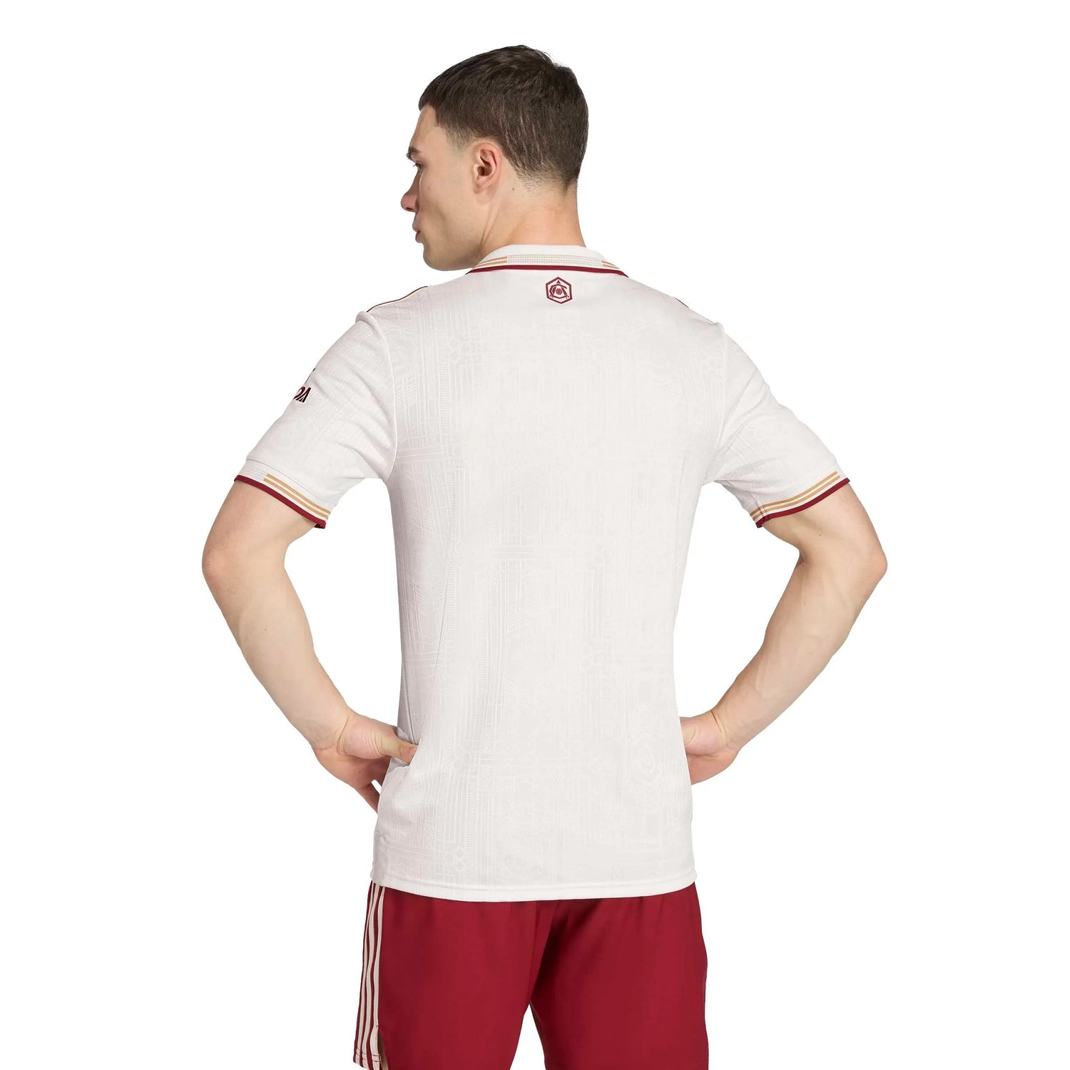 adidas 2025-26 Arsenal Men's Authentic Third Soccer Jersey (Model -Back)