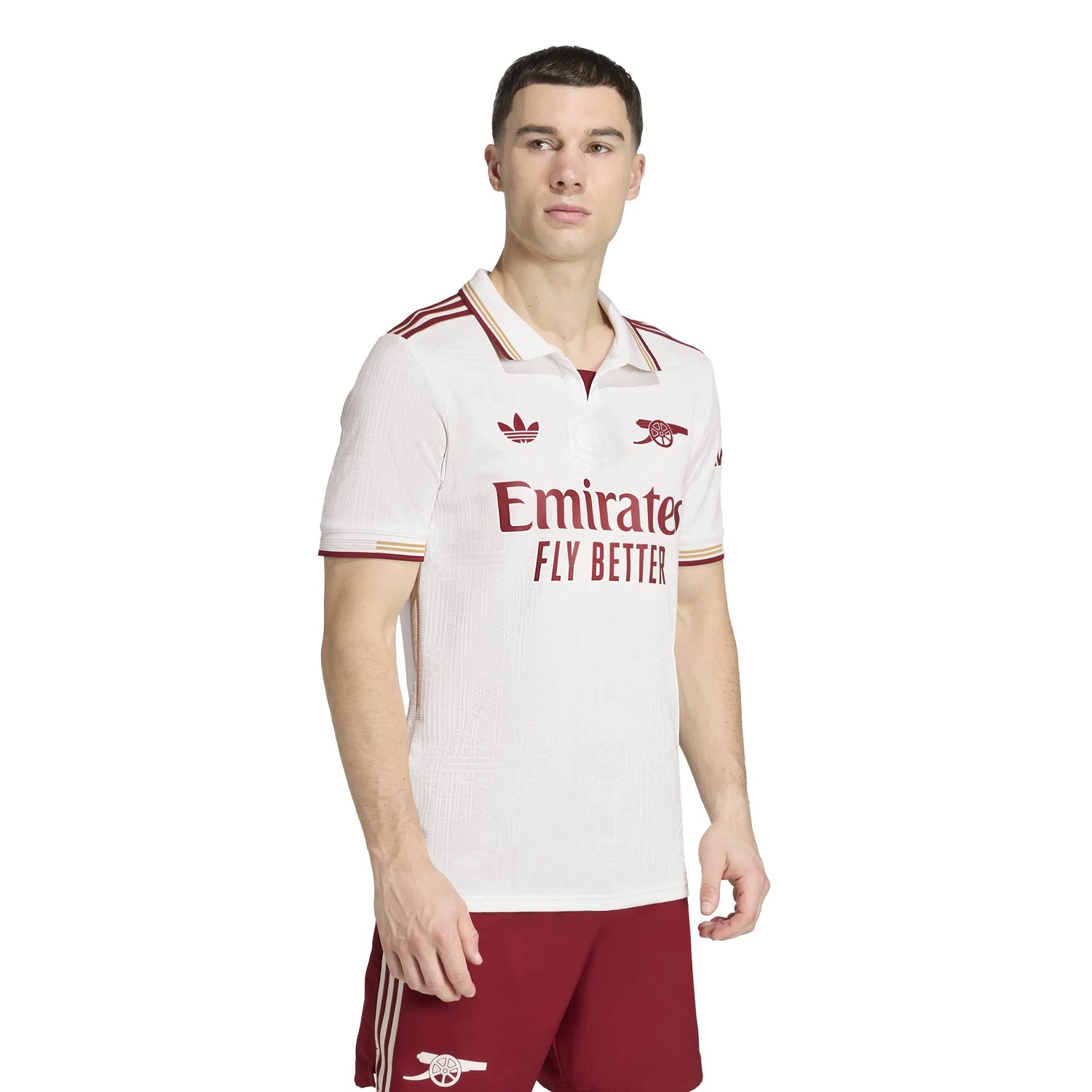 adidas 2025-26 Arsenal Men's Authentic Third Soccer Jersey (Model -Front)