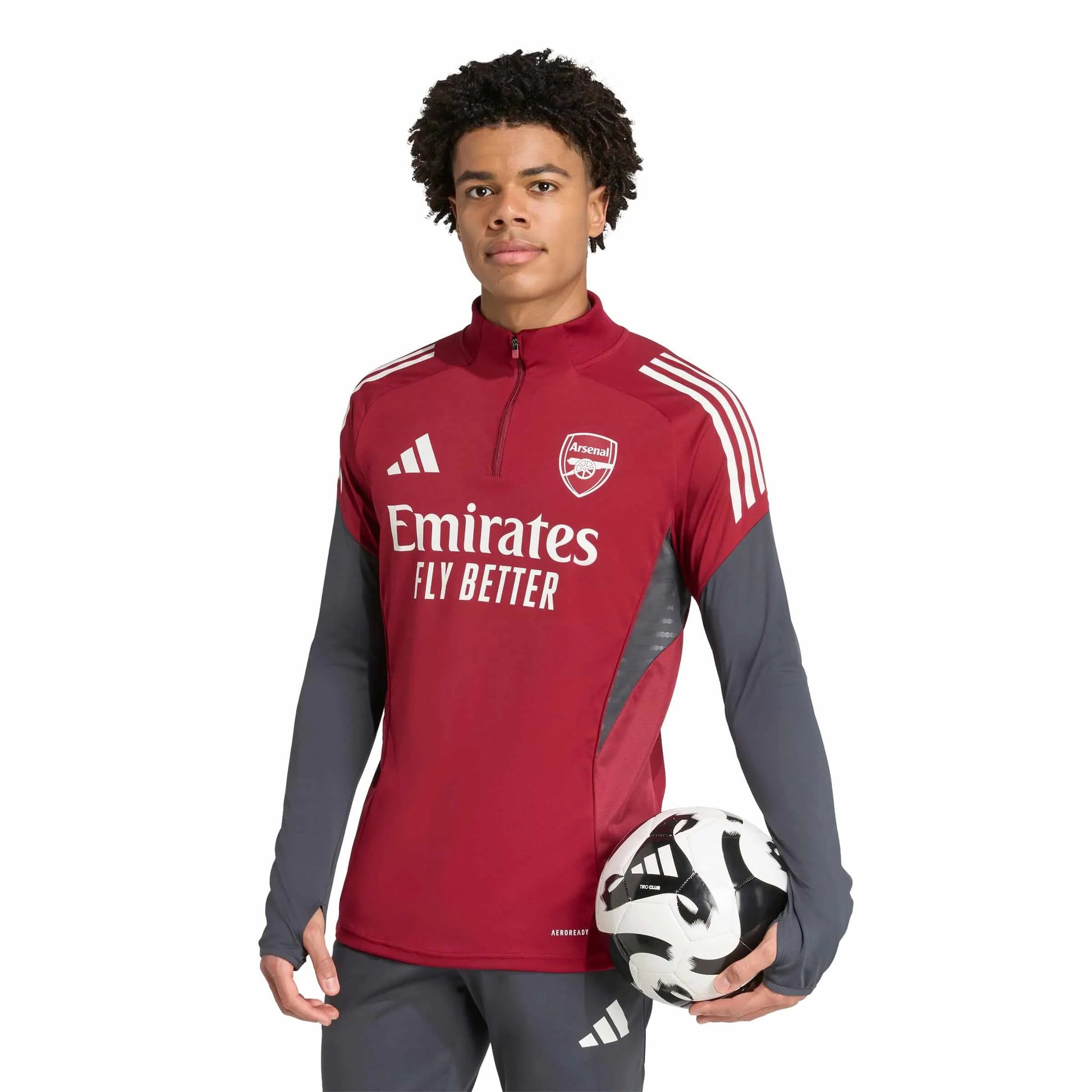 adidas 2025-26 Arsenal Men's EU Training Top (Model - Front)