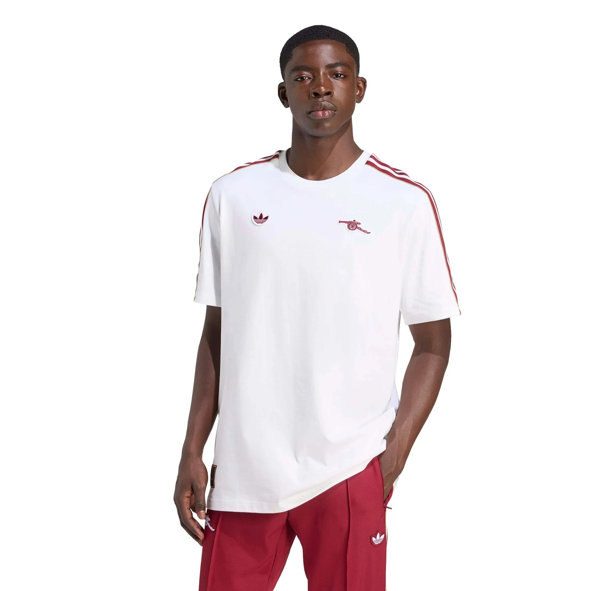 adidas 2025-26 Arsenal Men's Icon Tee (Model - Front)