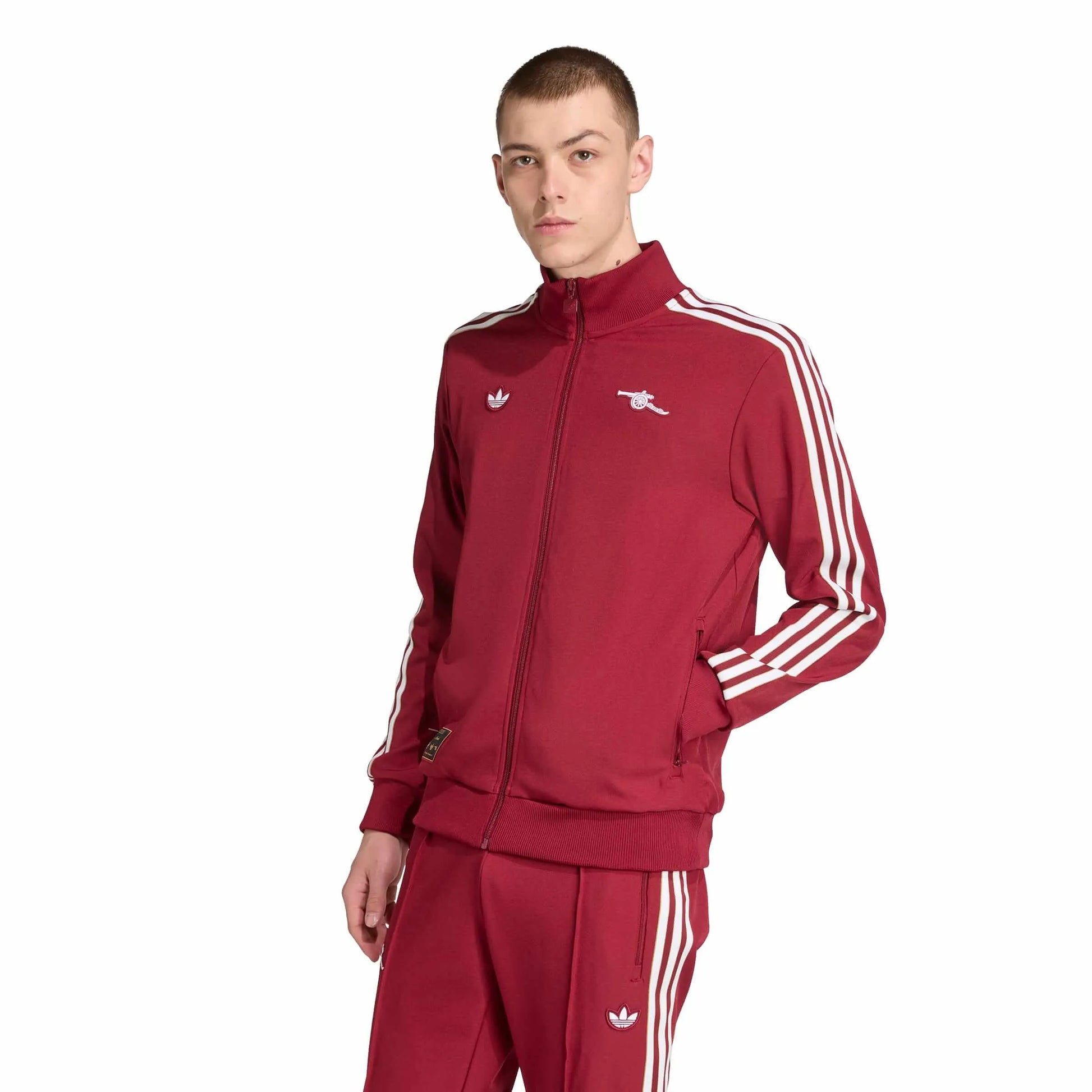 adidas 2025-26 Arsenal Men's Icon Track Top (Model - Front)