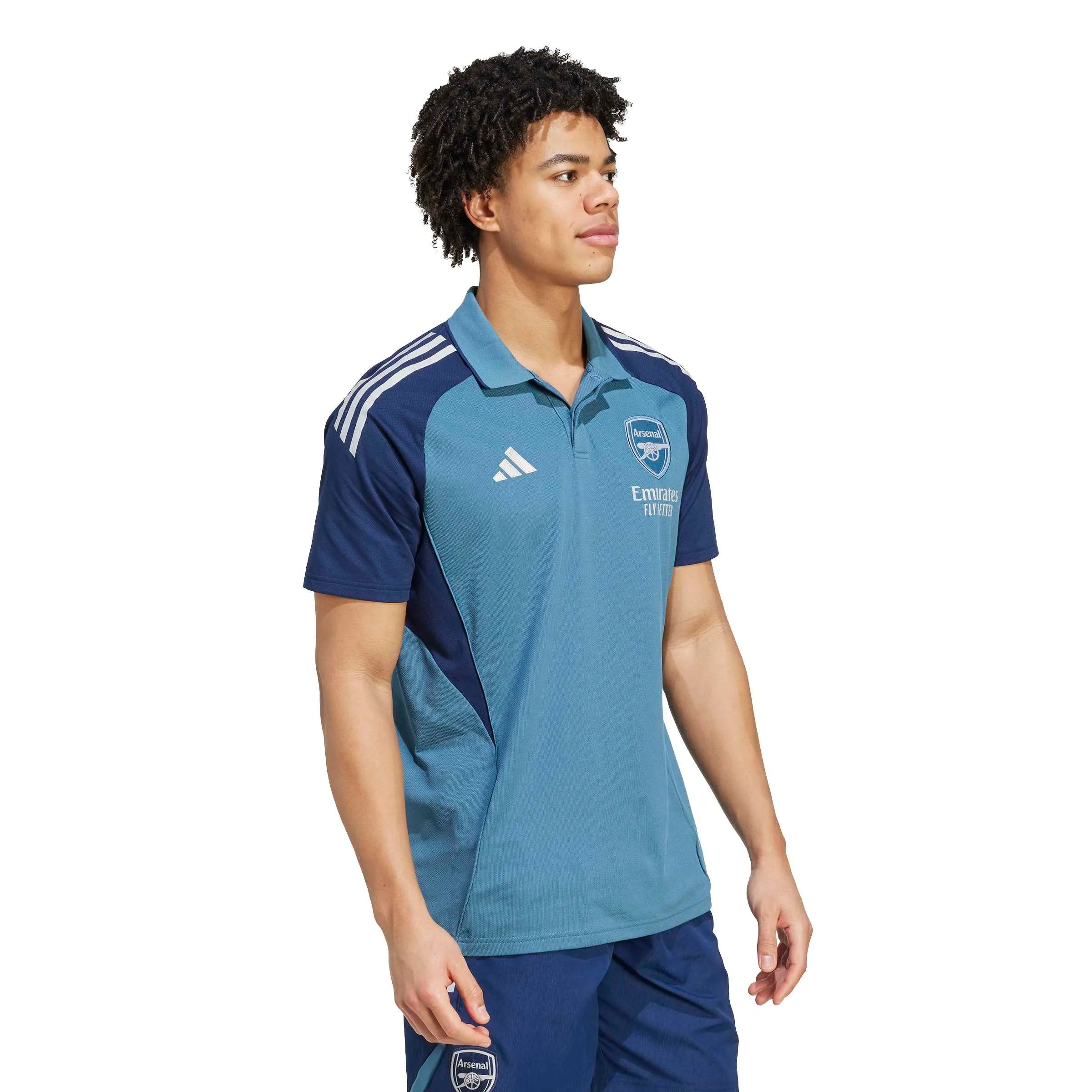 adidas 2025-26 Arsenal Men's Polo (Model - Side)