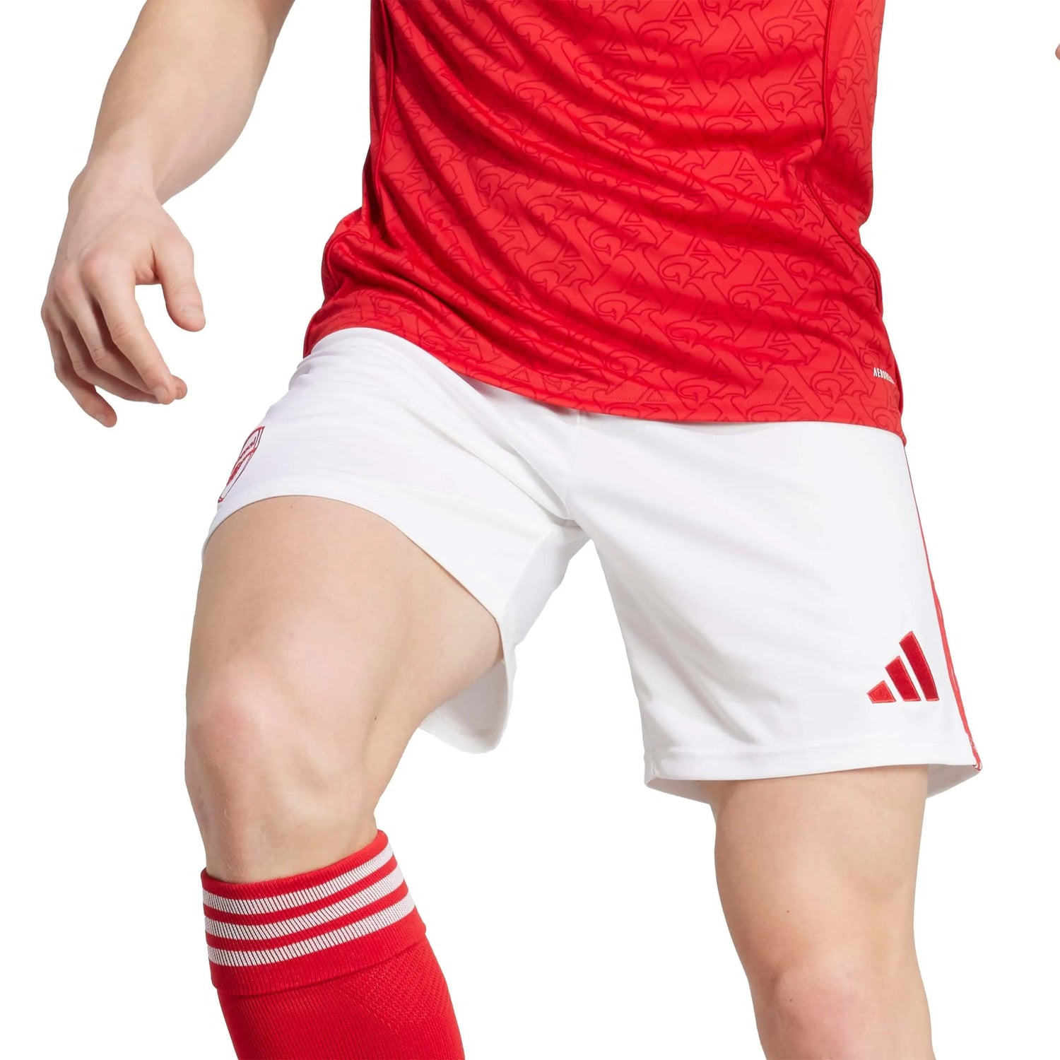adidas 2025-26 Arsenal Men's Stadium Home Shorts (Detail 1)