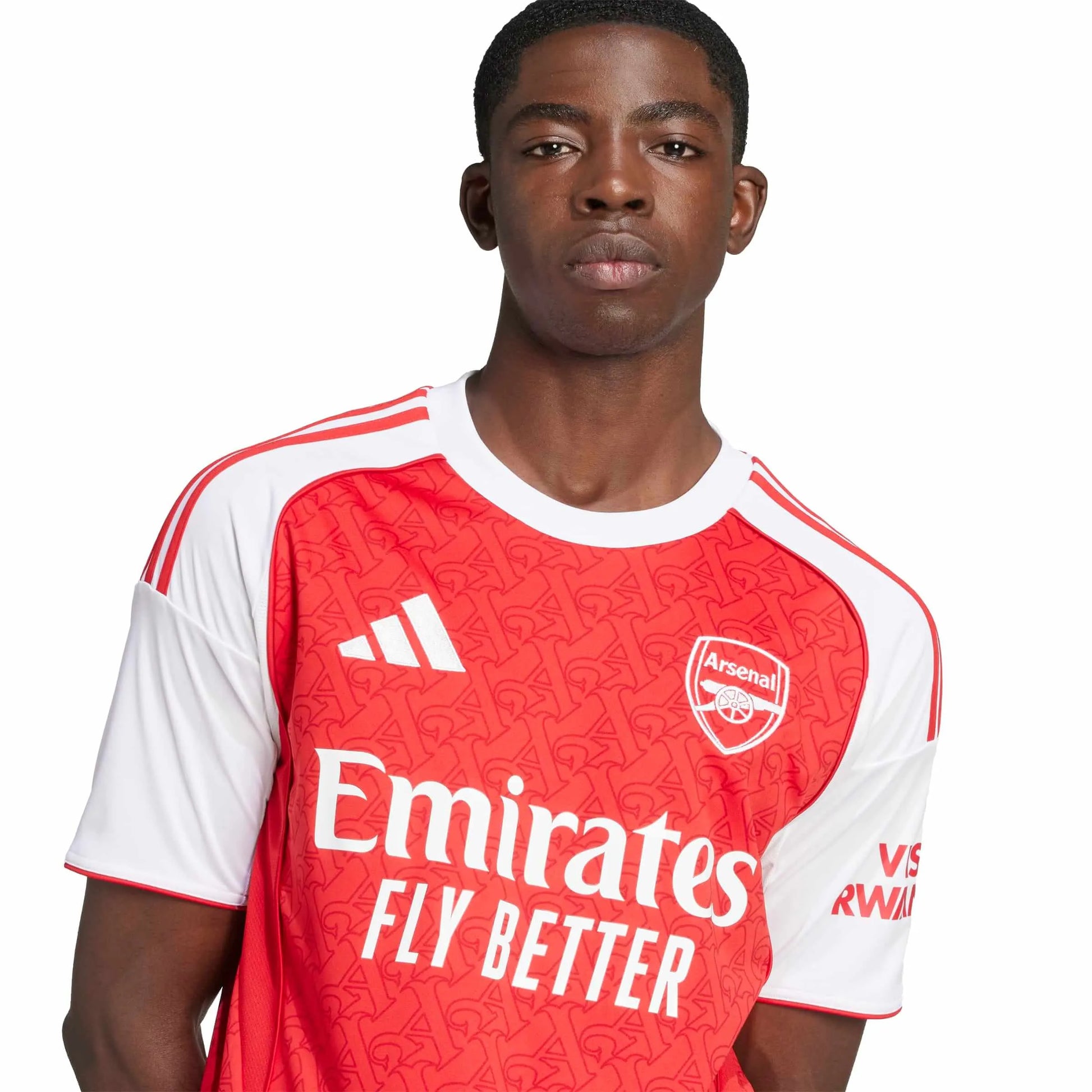 adidas 2025-26 Arsenal Men's Stadium Home Soccer Jersey (Detail 1)