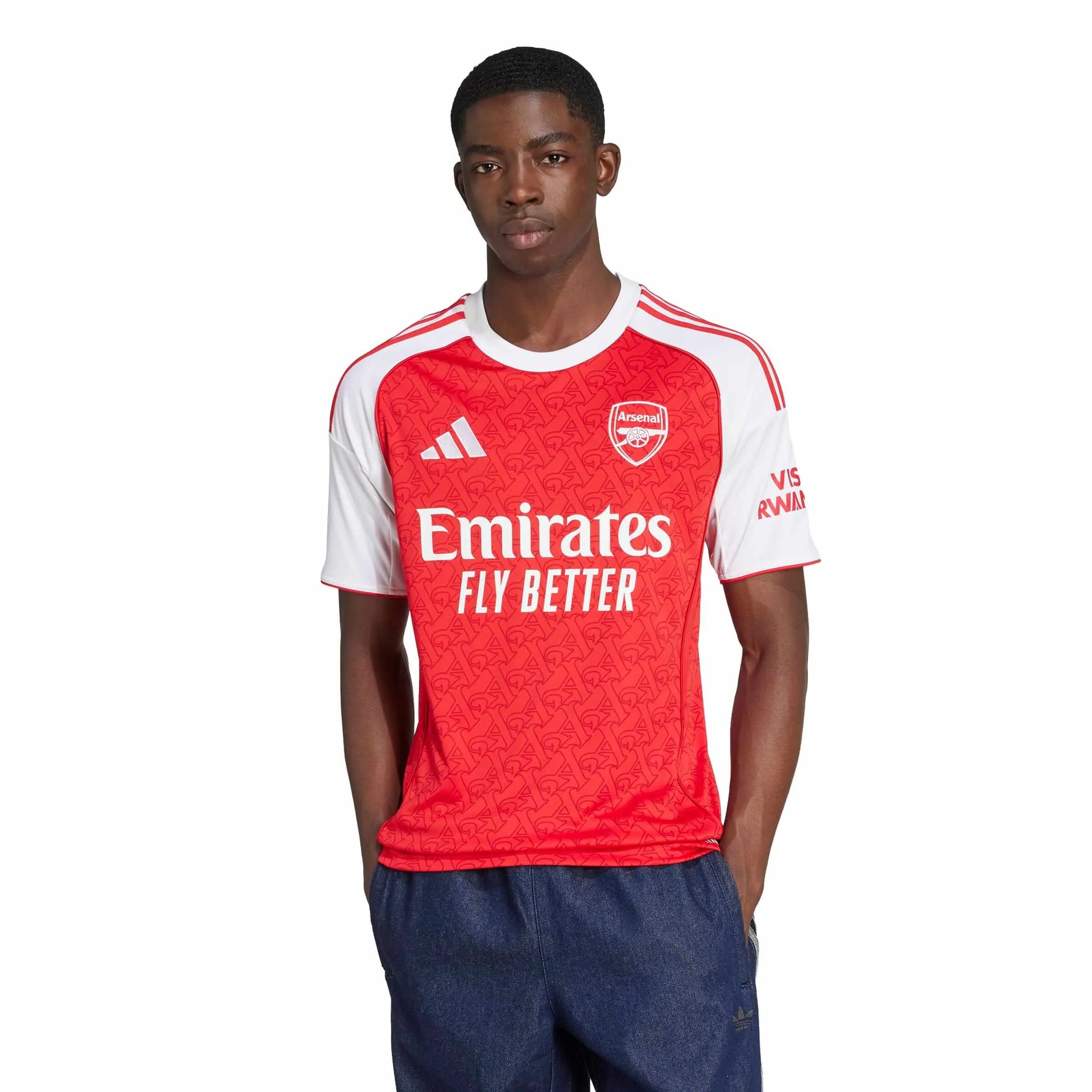 adidas 2025-26 Arsenal Men's Stadium Home Soccer Jersey (Model - Front)