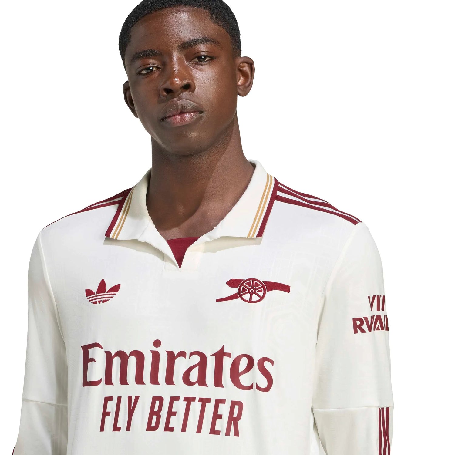 adidas 2025-26 Arsenal Men's Stadium Third Long-Sleeve Soccer Jersey (Detail 1)
