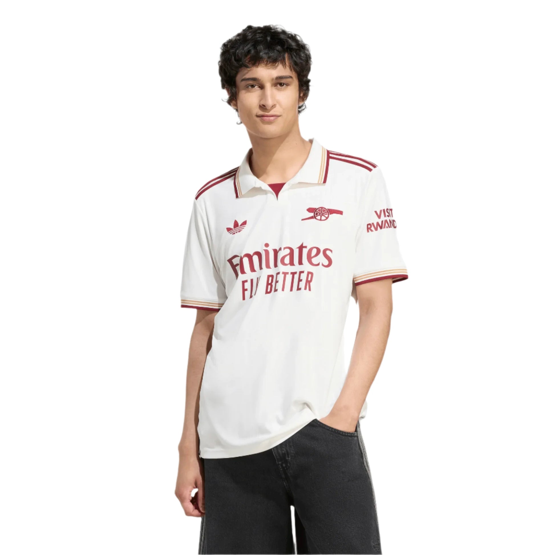 adidas 2025-26 Arsenal Men's Stadium Third Soccer Jersey (Model - Front)