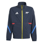adidas 2025-26 Arsenal Youth Anthem Jacket Night Navy (Front)