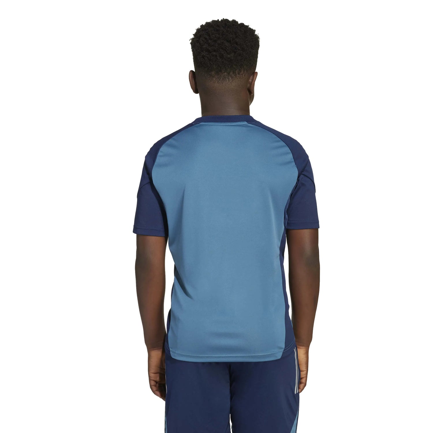 adidas 2025-26 Arsenal Youth Training Soccer Jersey (Model - Back)