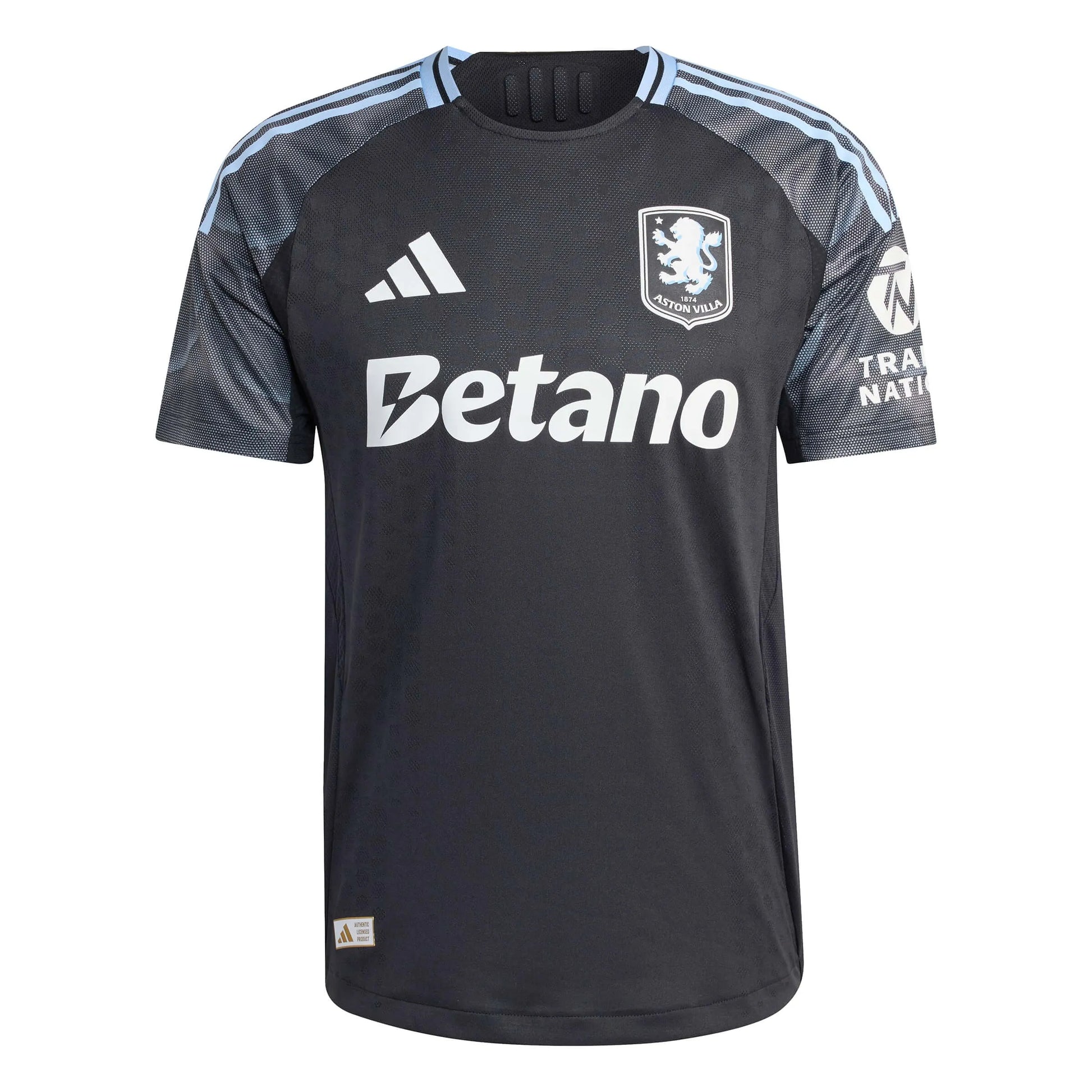 adidas 2025-26 Aston Villa Men's Authentic Away Soccer Jersey (Front)
