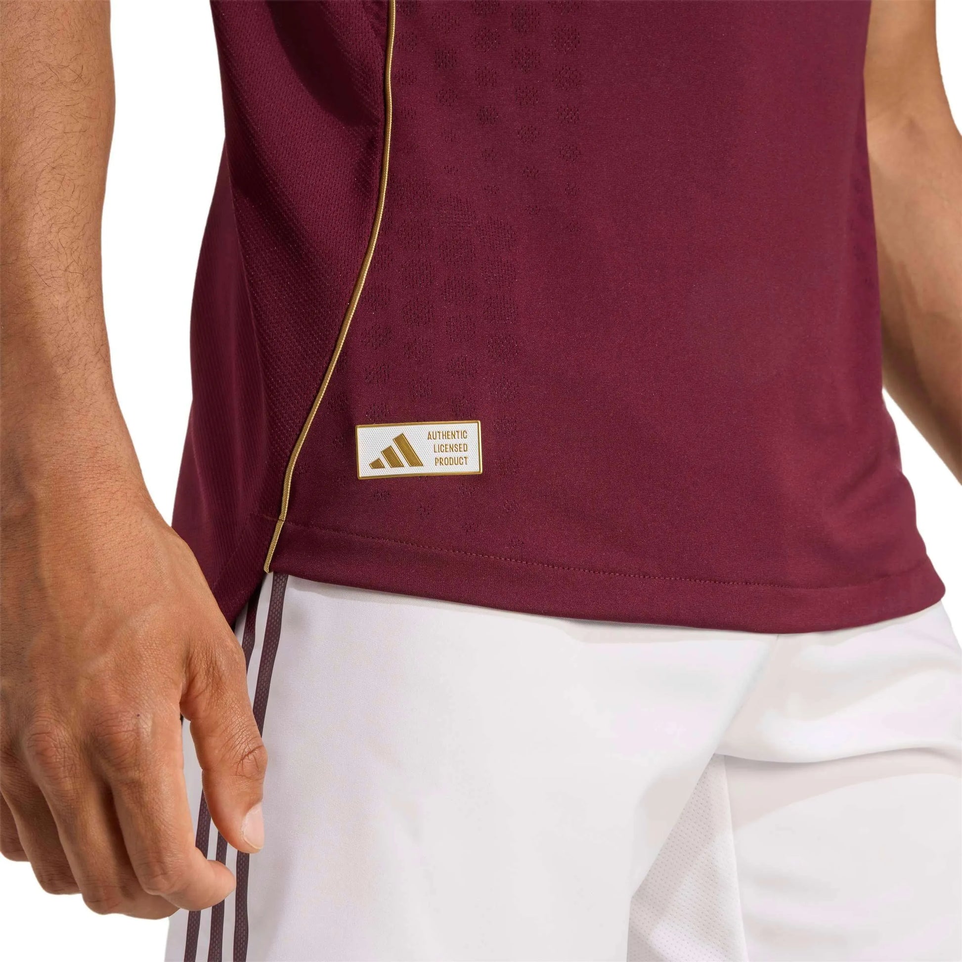 adidas 2025-26 Aston Villa Men's Authentic Home Soccer Jersey (Detail 2)