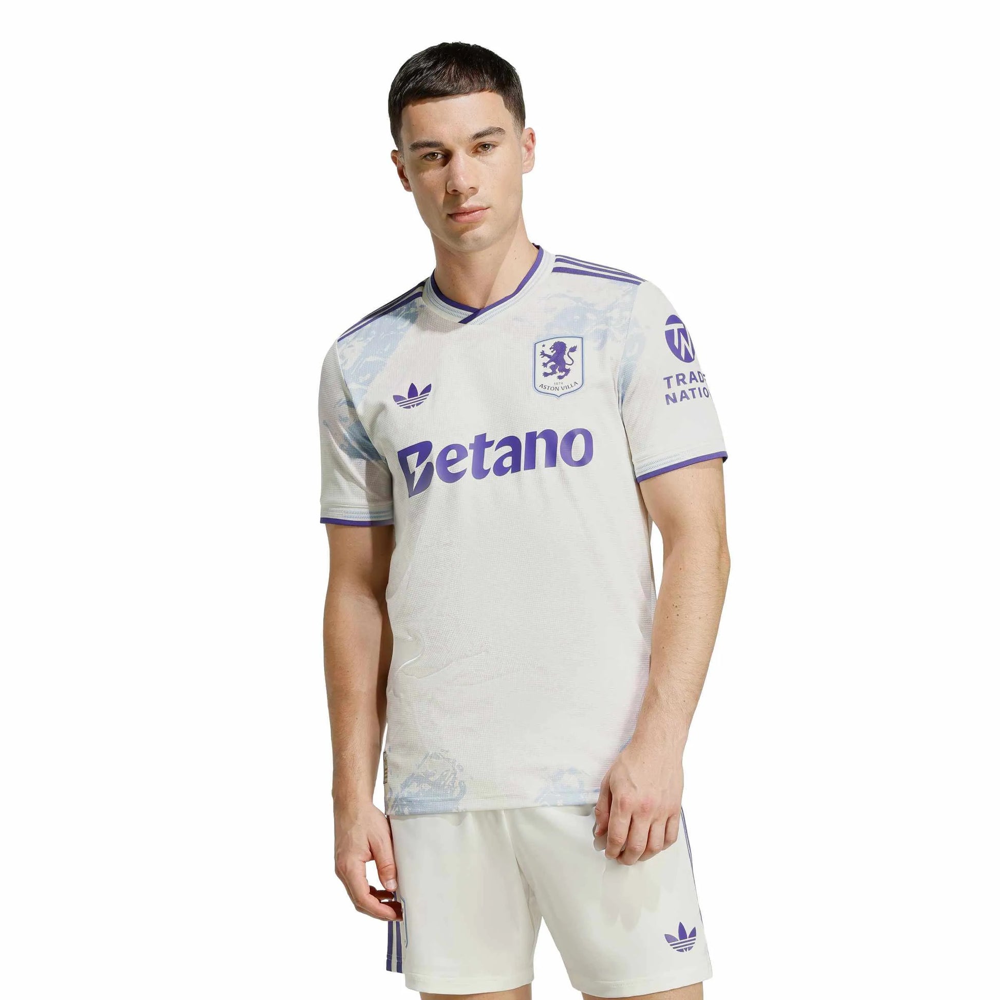 adidas 2025-26 Aston Villa Men's Authentic Third Soccer Jersey (Model - Front)