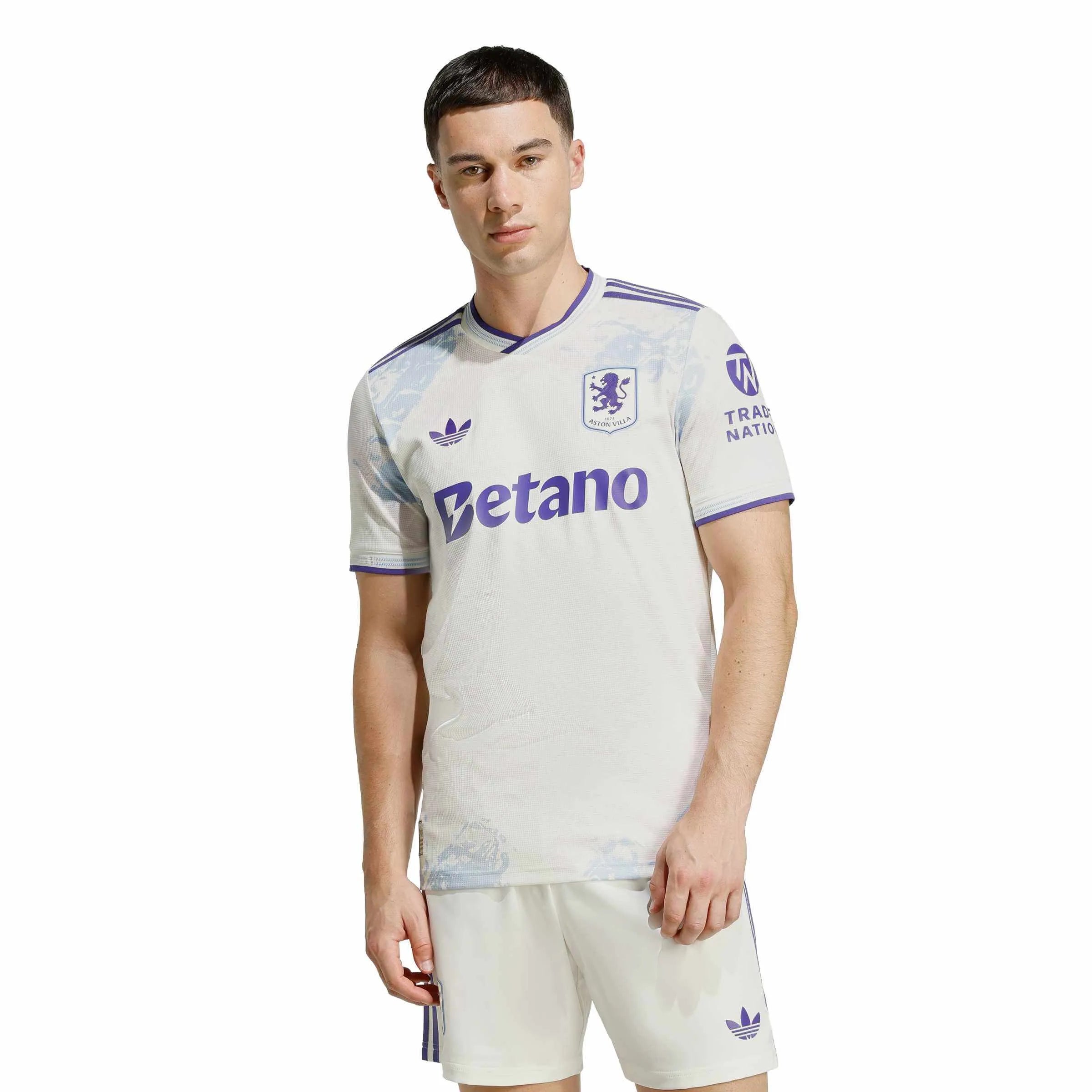 adidas 2025-26 Aston Villa Men's Authentic Third Soccer Jersey (Model - Front)