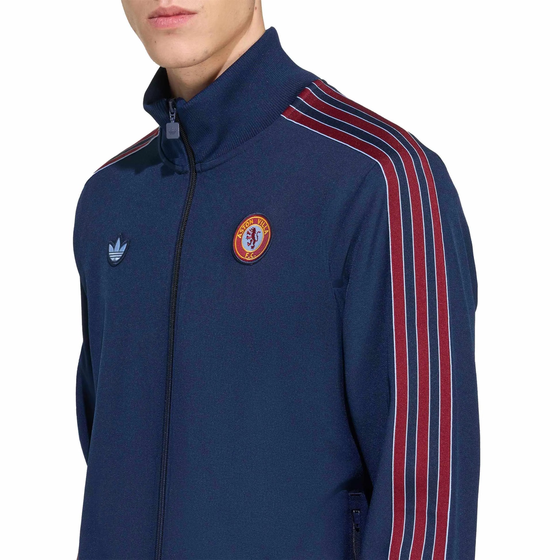 adidas 2025-26 Aston Villa Men's Icon Track Top (Detail 1)